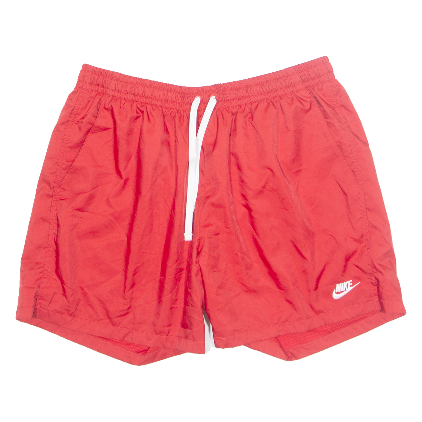 NIKE Mesh Lined Mens Swimming Shorts Red XL W34 Refurbished - N/A refurbished available on Cerqular