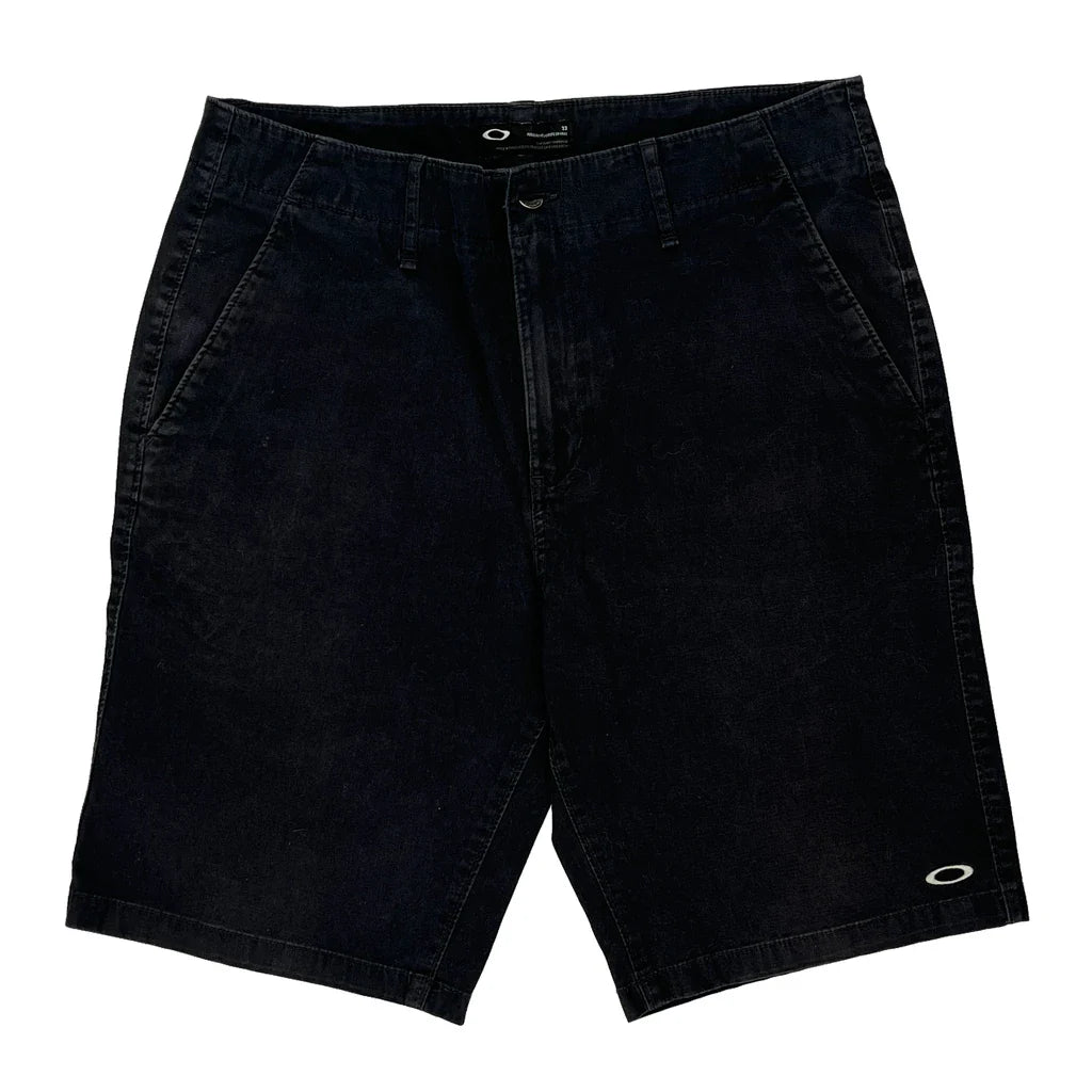 Buy Oakley Shorts - 33W 10L Black Cotton Refurbished - $37.17 Oakley Shorts - 33W 10L Black Cotton Refurbished - Thrifted (note: this is a term often used to describe second- refurbished available on Cerqular