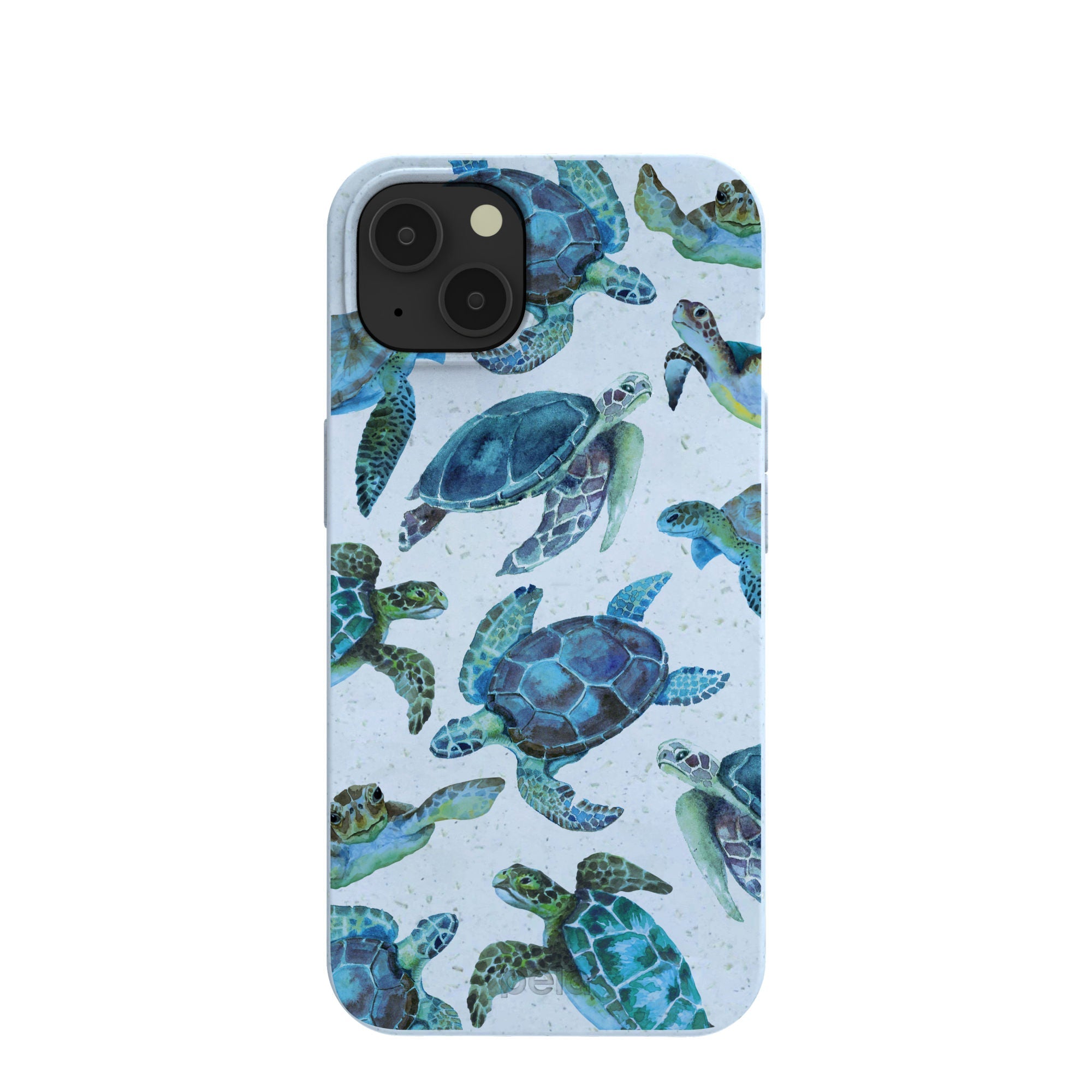 Powder Blue Underwater iPhone 13 Case Refurbished - Pela Case refurbished available on Cerqular