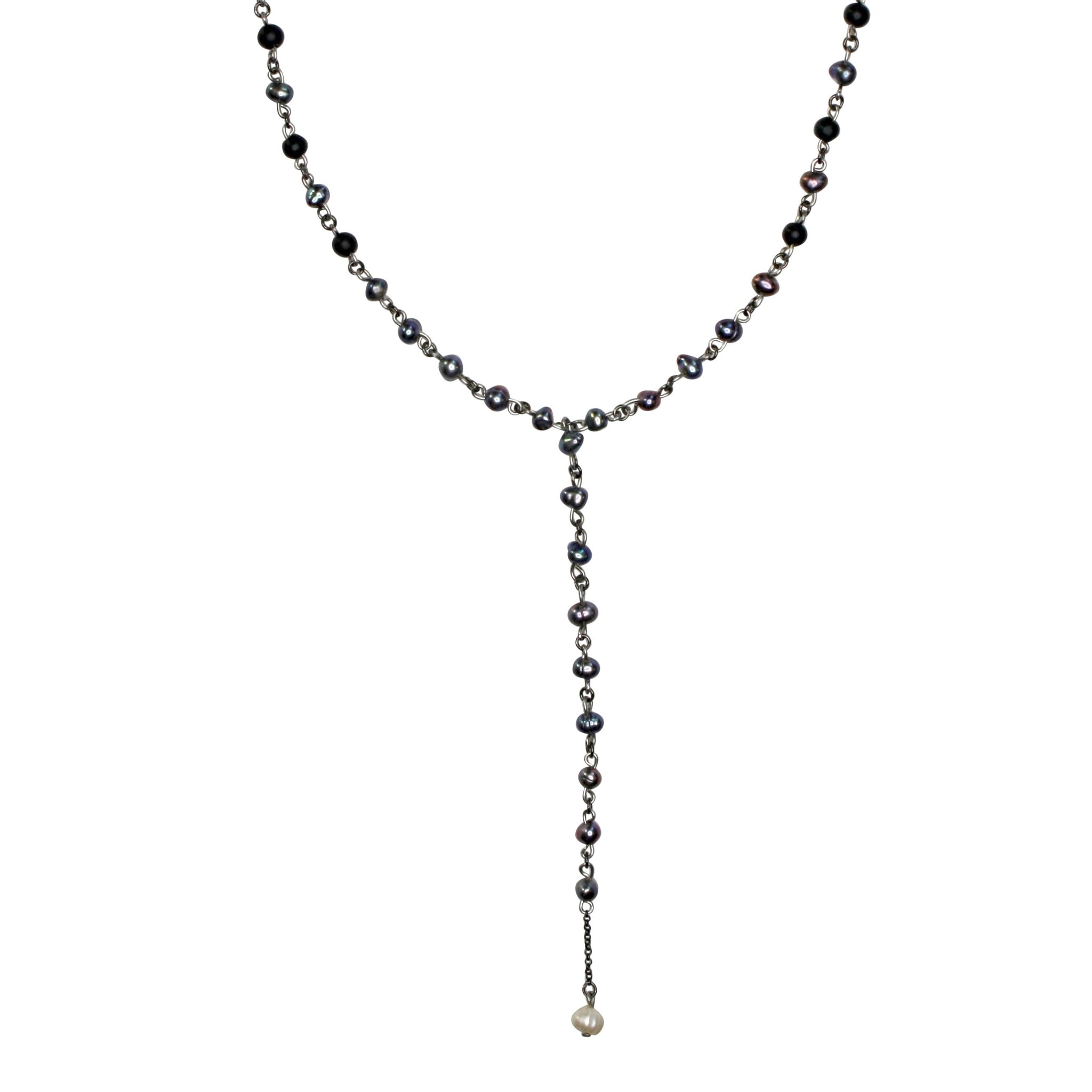 Buy Black Pearl Lariat Chain Refurbished - $148.00 Black Pearl Lariat Chain Refurbished - N/A (Note: There is no well-known brand with this name refurbished available on Cerqular