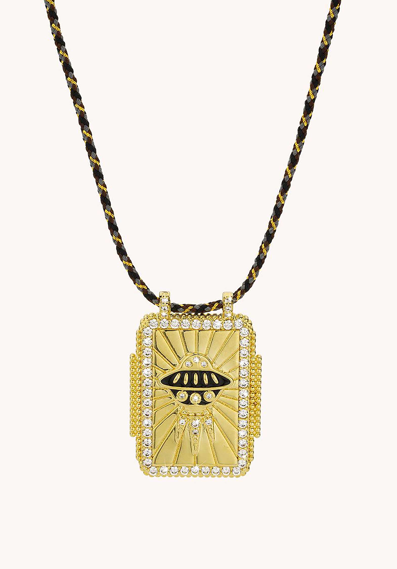 Necklace Co-238g Gold | Color: GOLD | Size: U Refurbished - Rue Madame is a known brand, and the standardized name is " refurbished available on Cerqular