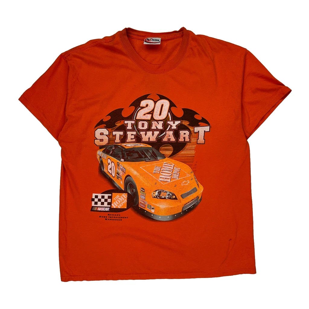 Buy Tony Stewart Chase Authentics Nascar T-Shirt - XL Orange Cotton Refurbished - $33.49 Tony Stewart Chase Authentics Nascar T-Shirt - XL Orange Cotton Refurbished - Thrifted (note: this is a term often used to describe second- refurbished available on Cerqular