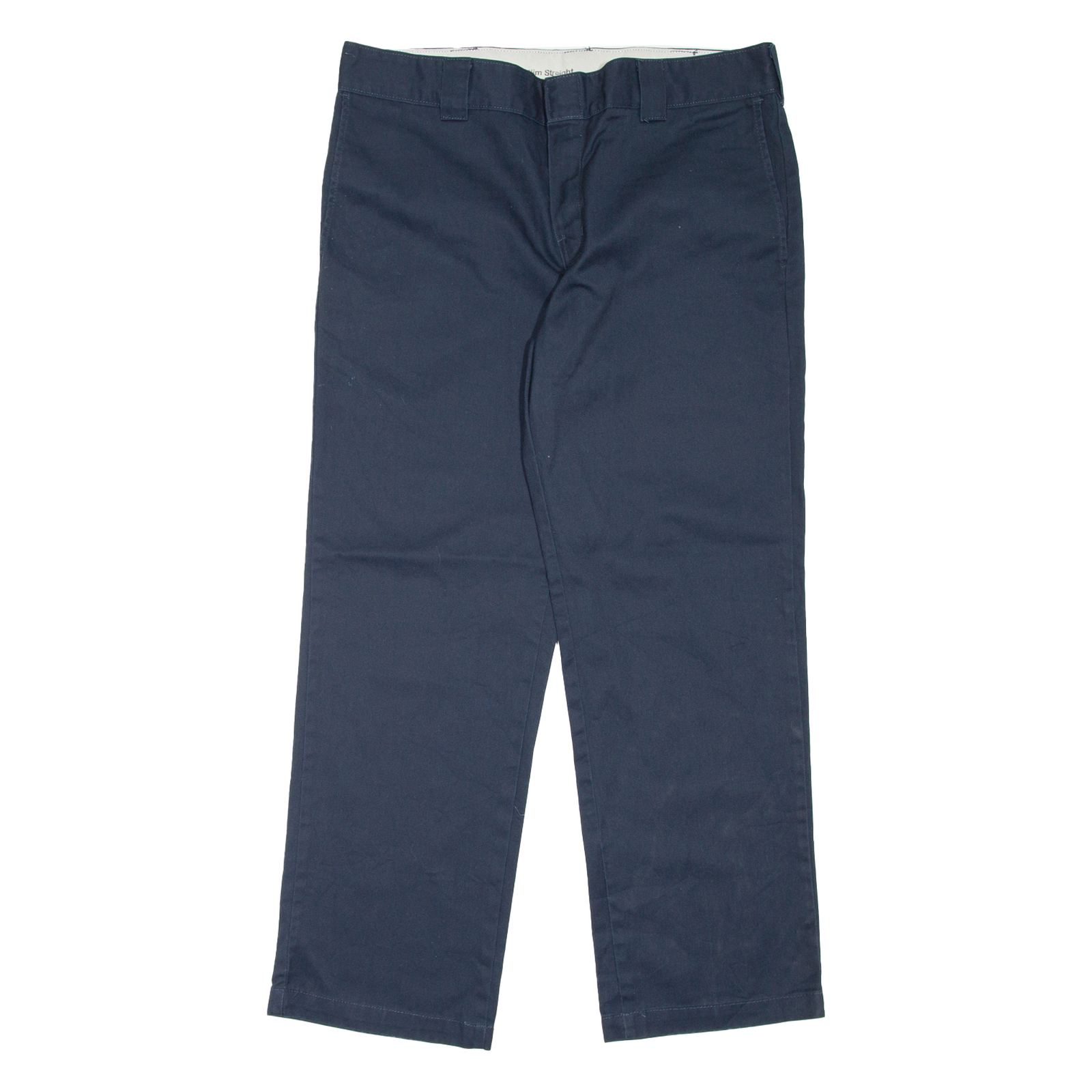 DICKIES Workwear Mens Trousers Blue Slim Straight W36 L30 Refurbished - N/A refurbished available on Cerqular