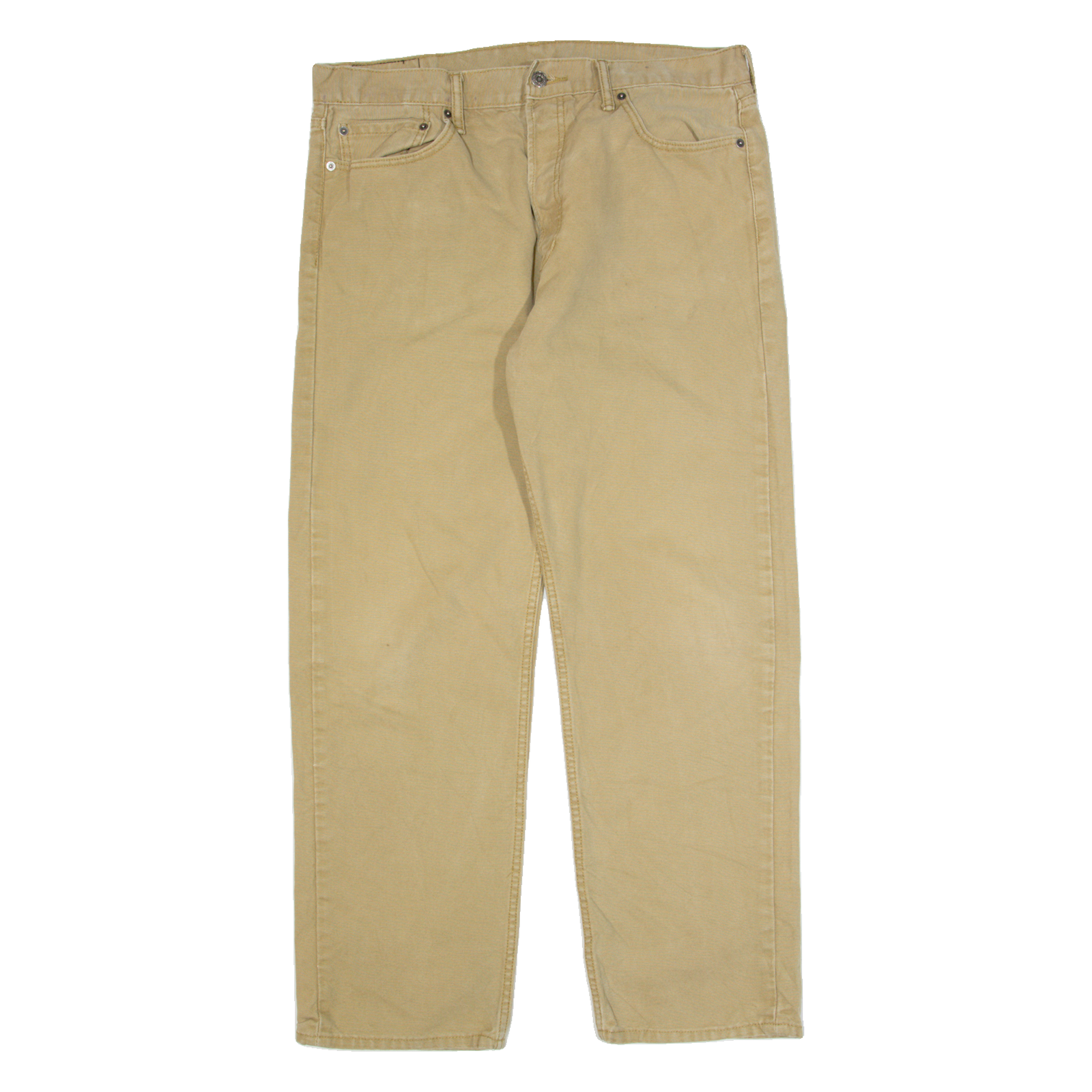 LEVI'S 562 Mens Trousers Beige Regular Straight W36 L29 Refurbished - N/A refurbished available on Cerqular