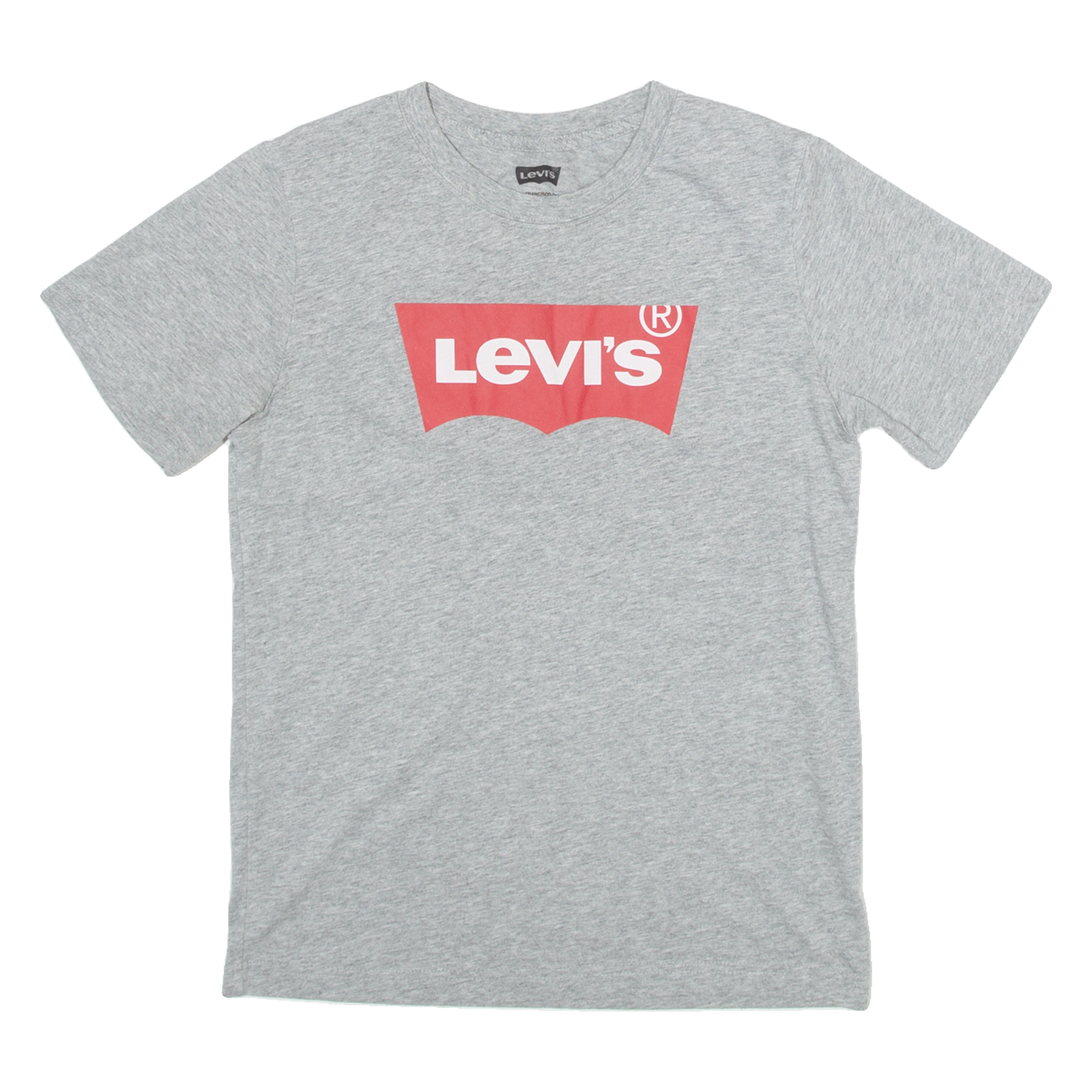 LEVI'S Mens T-Shirt Grey S Refurbished - N/A refurbished available on Cerqular