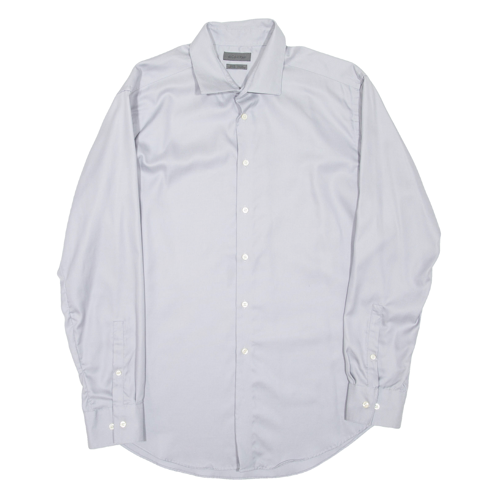 Buy CALVIN KLEIN Slim Fit Mens Plain Shirt Grey Long Sleeve L Refurbished - $28.59 CALVIN KLEIN Slim Fit Mens Plain Shirt Grey Long Sleeve L Refurbished - N/A refurbished available on Cerqular