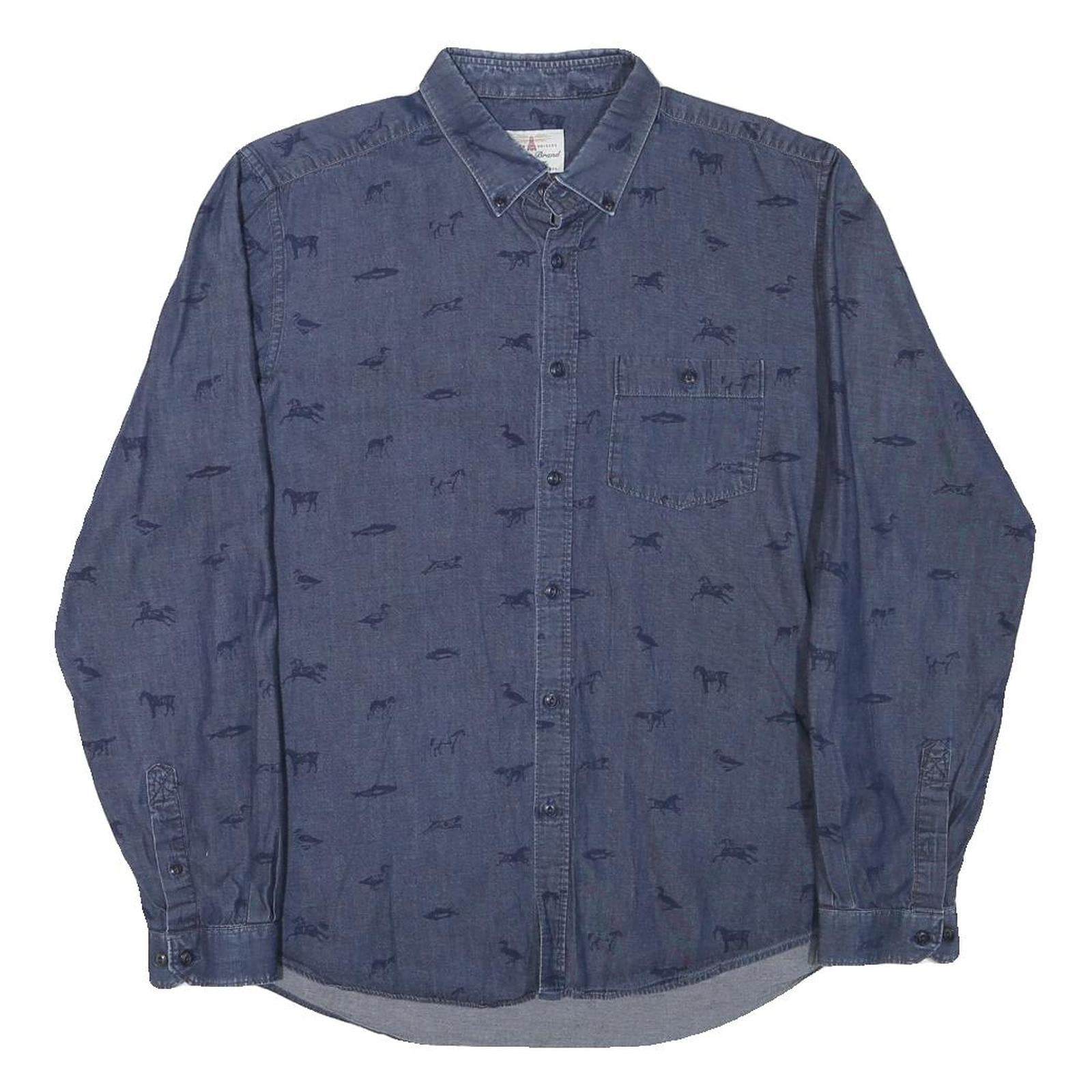 Buy BARBOUR Mens Blue Shirt M Cotton Blend Casual Long Sleeve Button Collar Refurbished - $37.69 BARBOUR Mens Blue Shirt M Cotton Blend Casual Long Sleeve Button Collar Refurbished - N/A refurbished available on Cerqular
