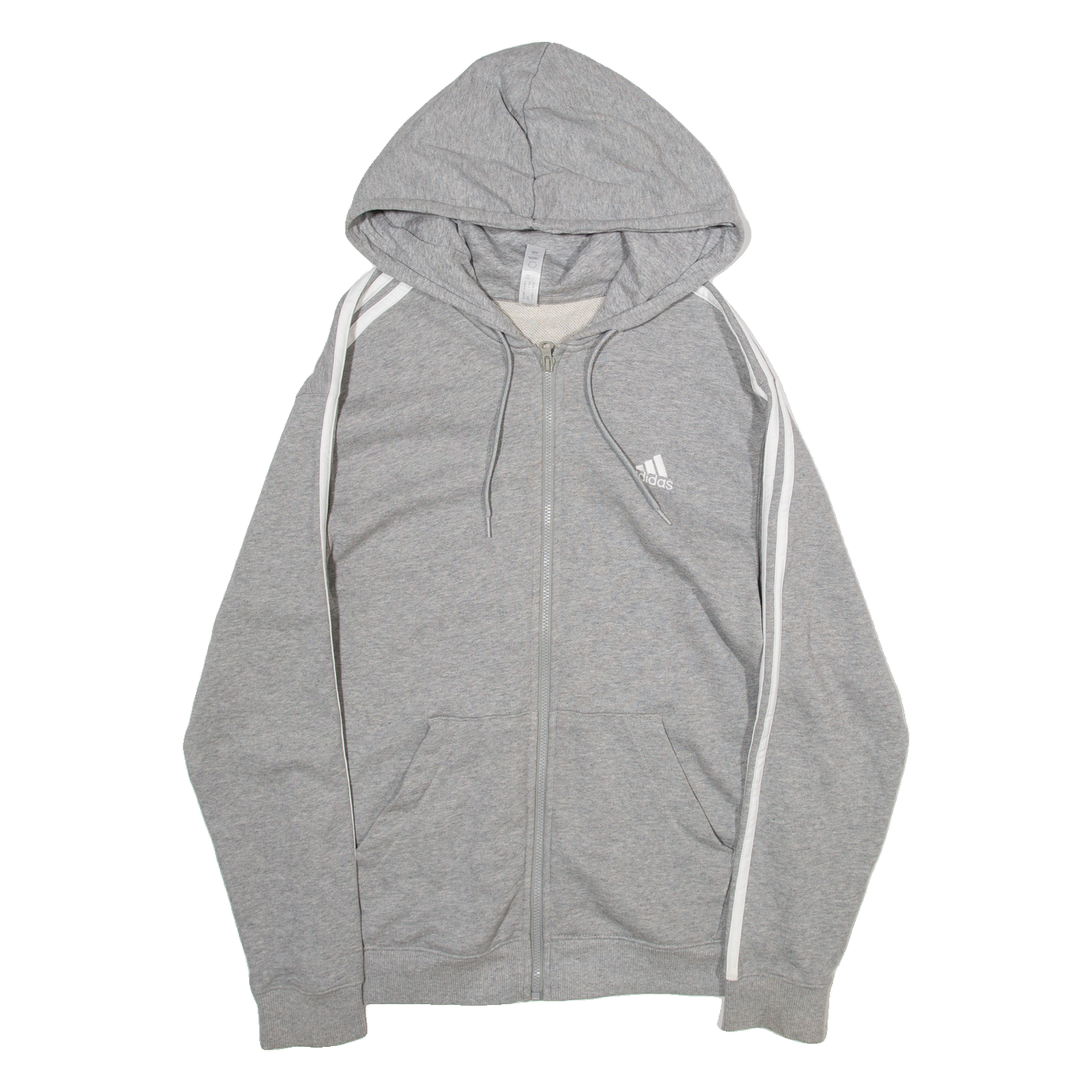ADIDAS Womens Grey Hoodie M Refurbished - N/A refurbished available on Cerqular