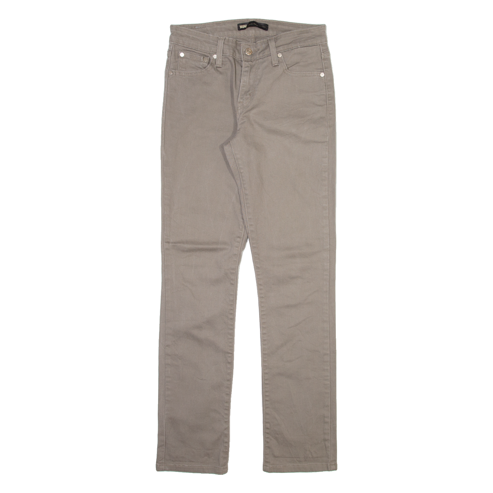 LEVI'S Womens Trousers Grey Slim Skinny W27 L32 Refurbished - N/A refurbished available on Cerqular
