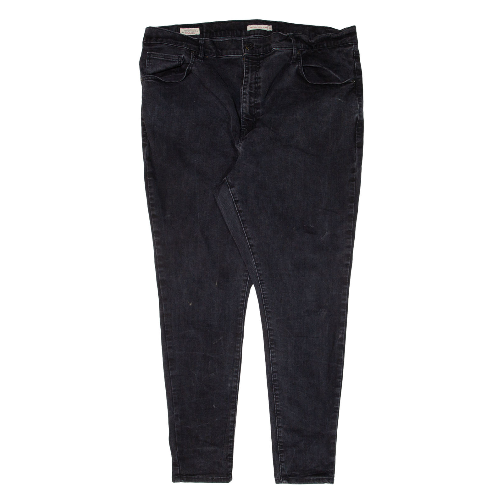 LEVI'S Mile High BIG E Womens Jeans Black Slim Skinny W30 L27 Refurbished - N/A refurbished available on Cerqular