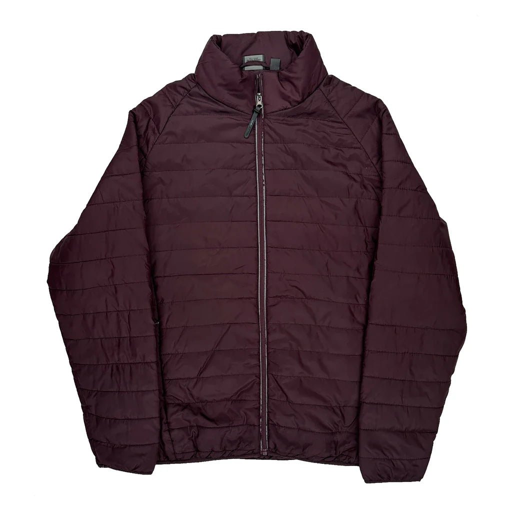 Buy New Balance Puffer - Large Burgundy Polyester Refurbished - $73.69 New Balance Puffer - Large Burgundy Polyester Refurbished - Thrifted (note: this is a term often used to describe second- refurbished available on Cerqular