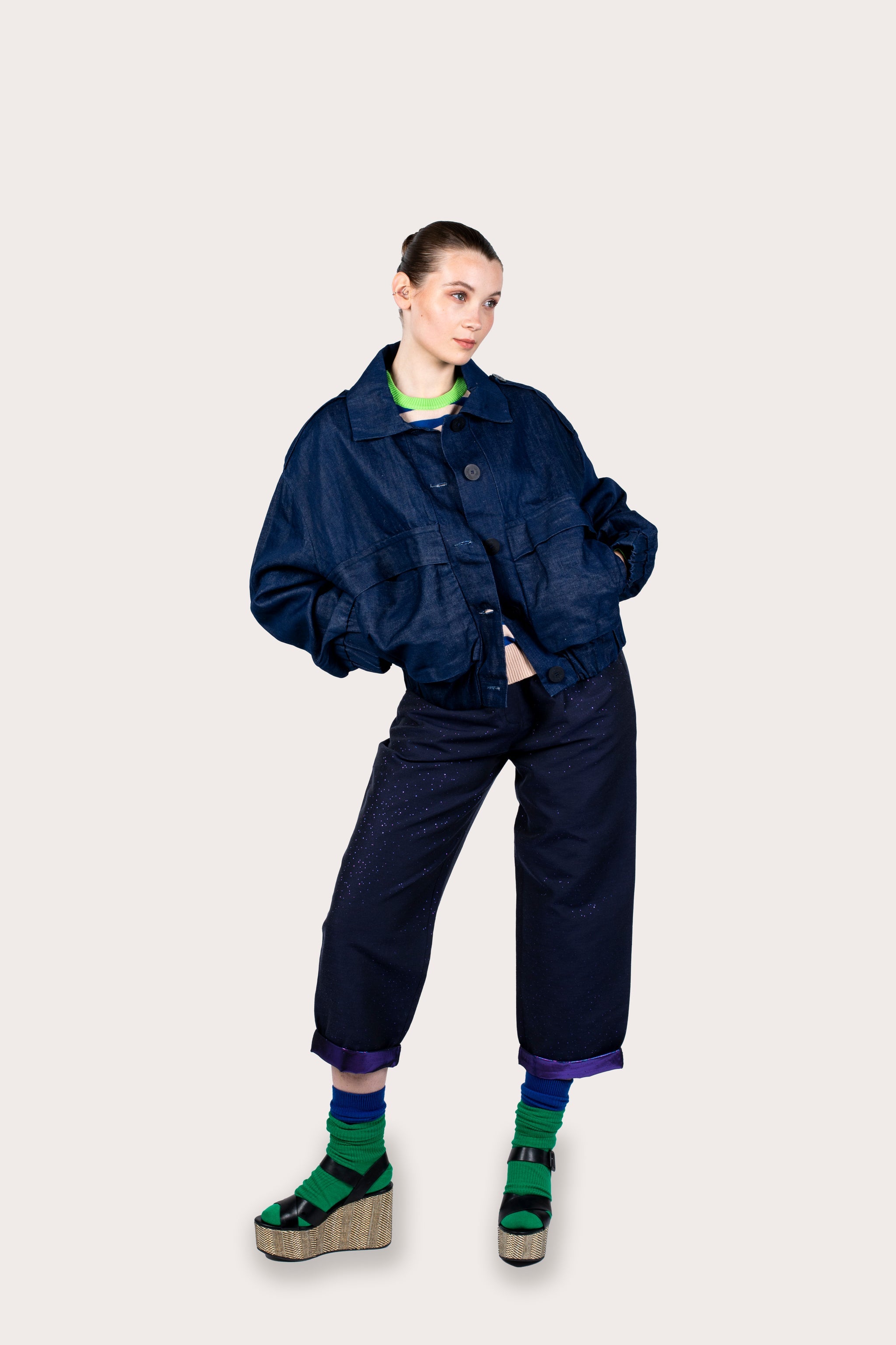 Veste Hailey Jean | Taille: M Refurbished - N/A (I could not find a known brand with this name. If refurbished available on Cerqular