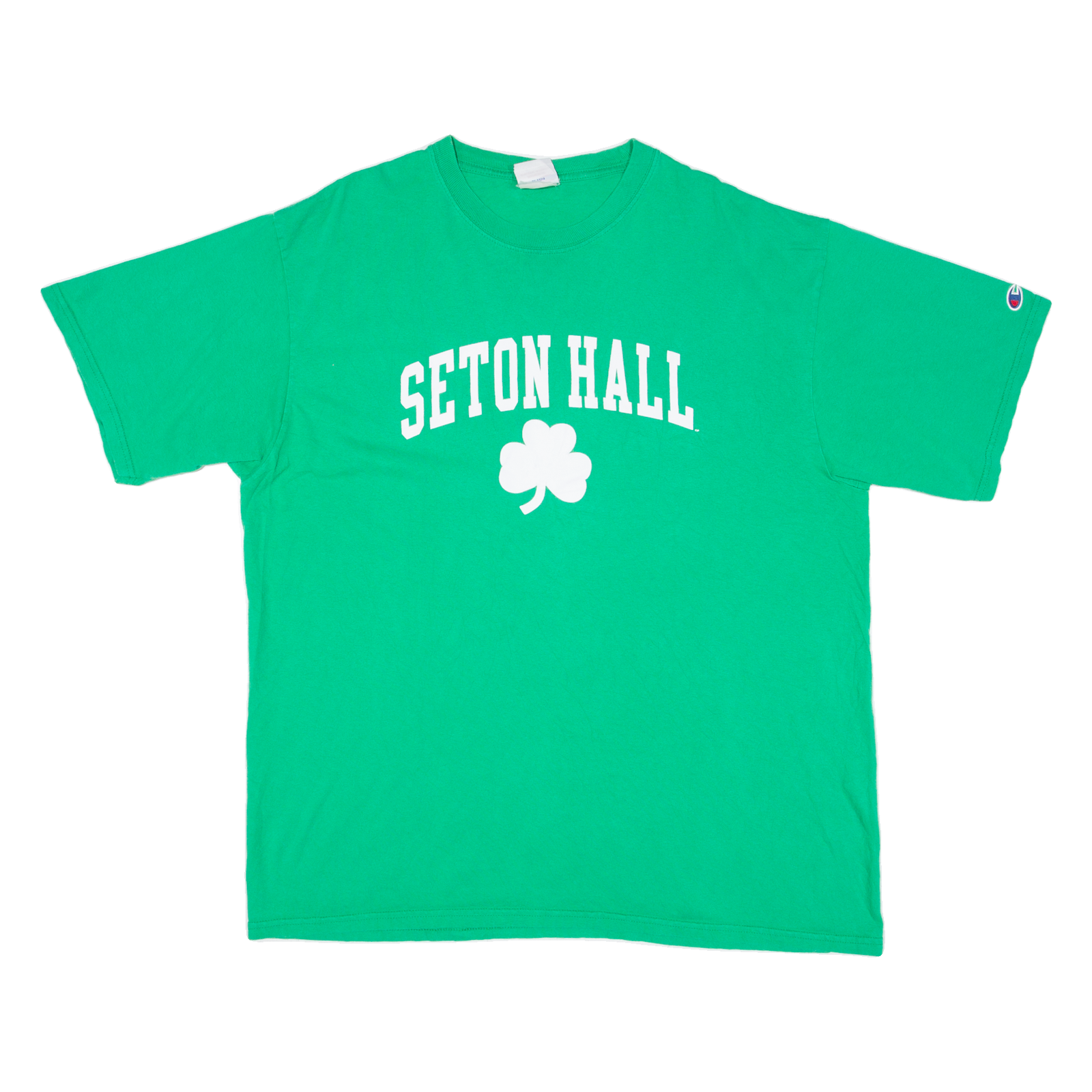 CHAMPION Seton Hall Mens T-Shirt Green USA 2XL Refurbished - N/A refurbished available on Cerqular
