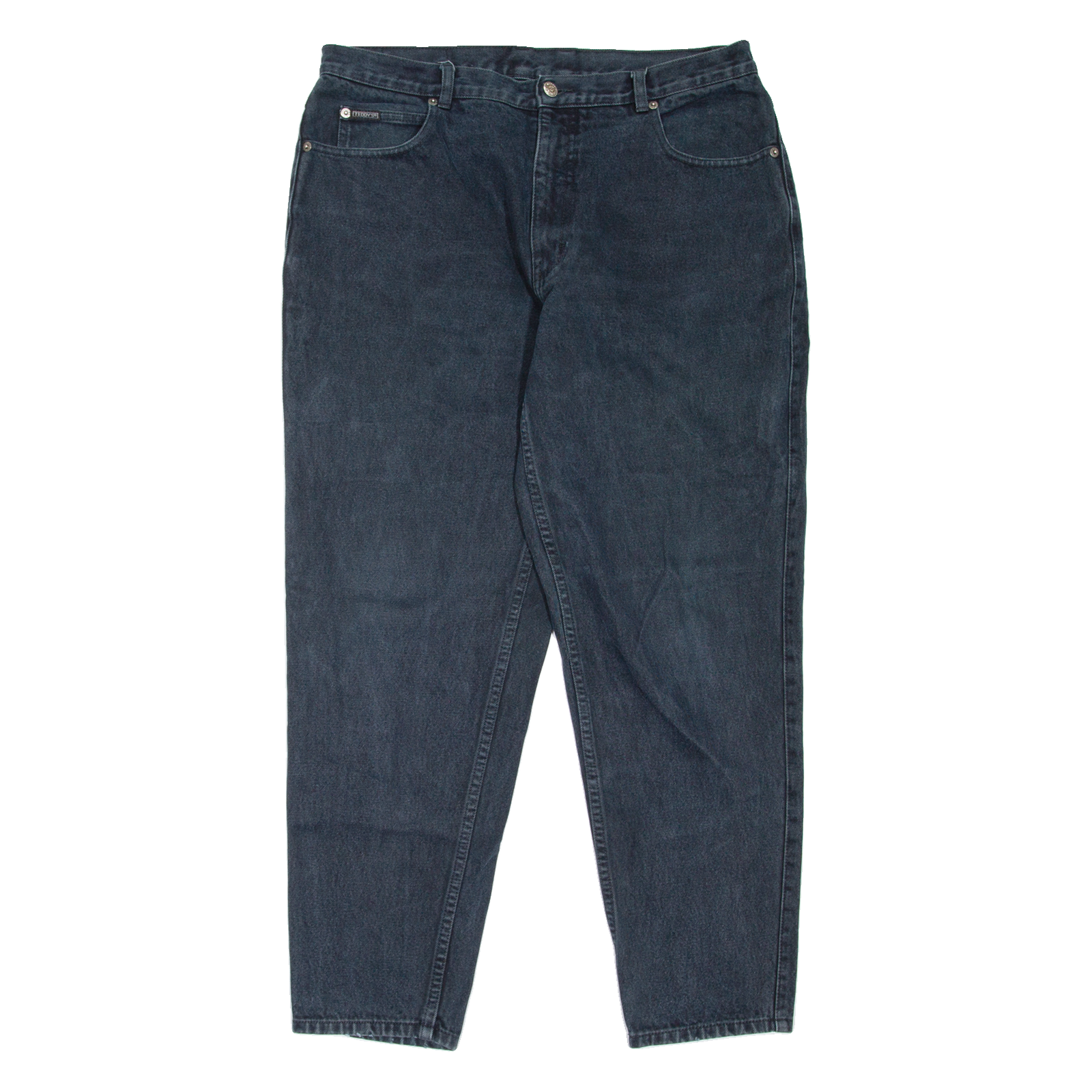 TEDDY'S Womens Jeans Blue Regular Mom W34 L28 Refurbished - N/A refurbished available on Cerqular