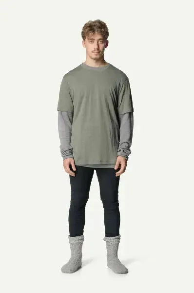 M's Activist Tee | Color: Sage Green | Size: S Refurbished - Houdini Sportswear refurbished available on Cerqular