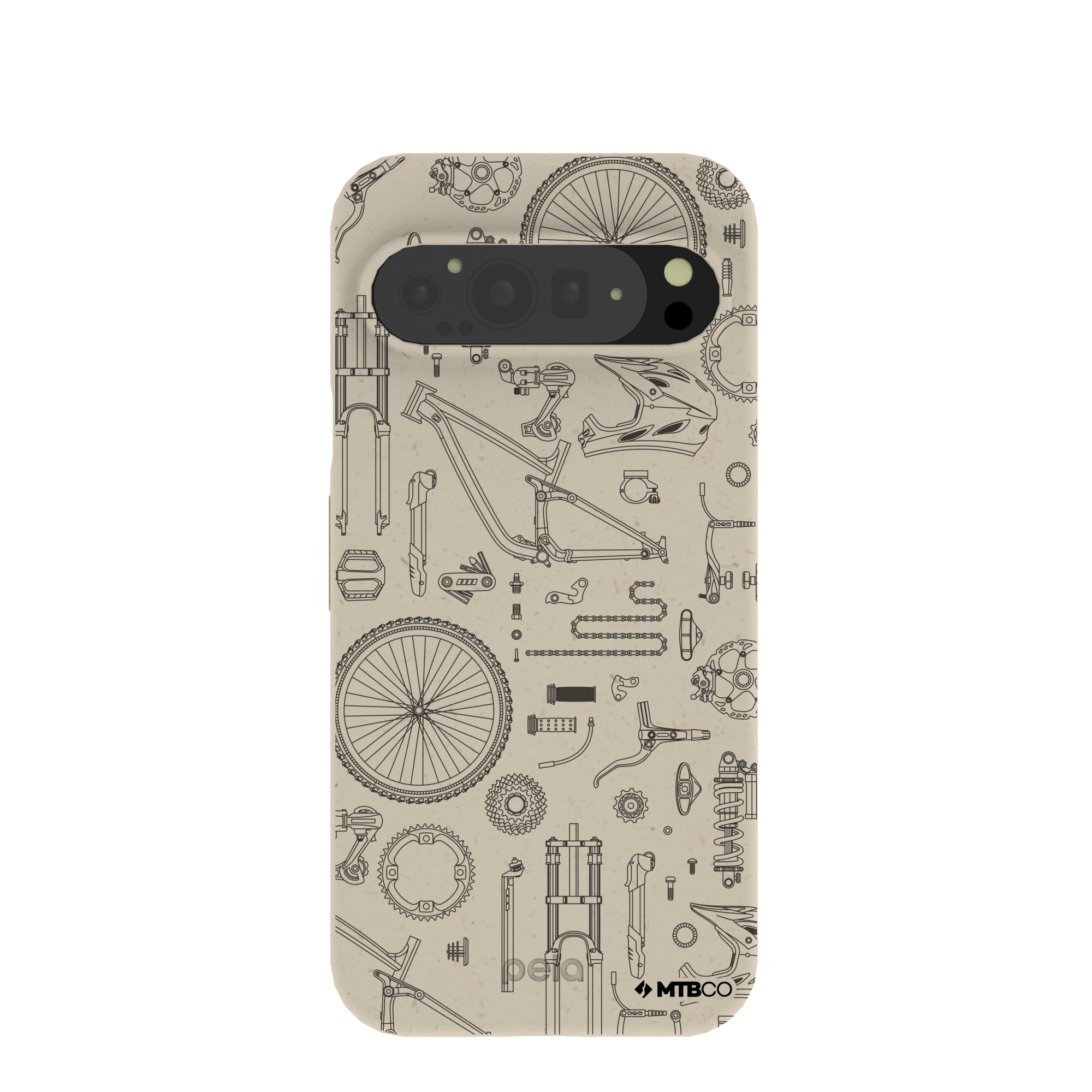 London Fog Changing Gears MTBCO Google Pixel 9 Pro XL Case Refurbished - Pela Case refurbished available on Cerqular