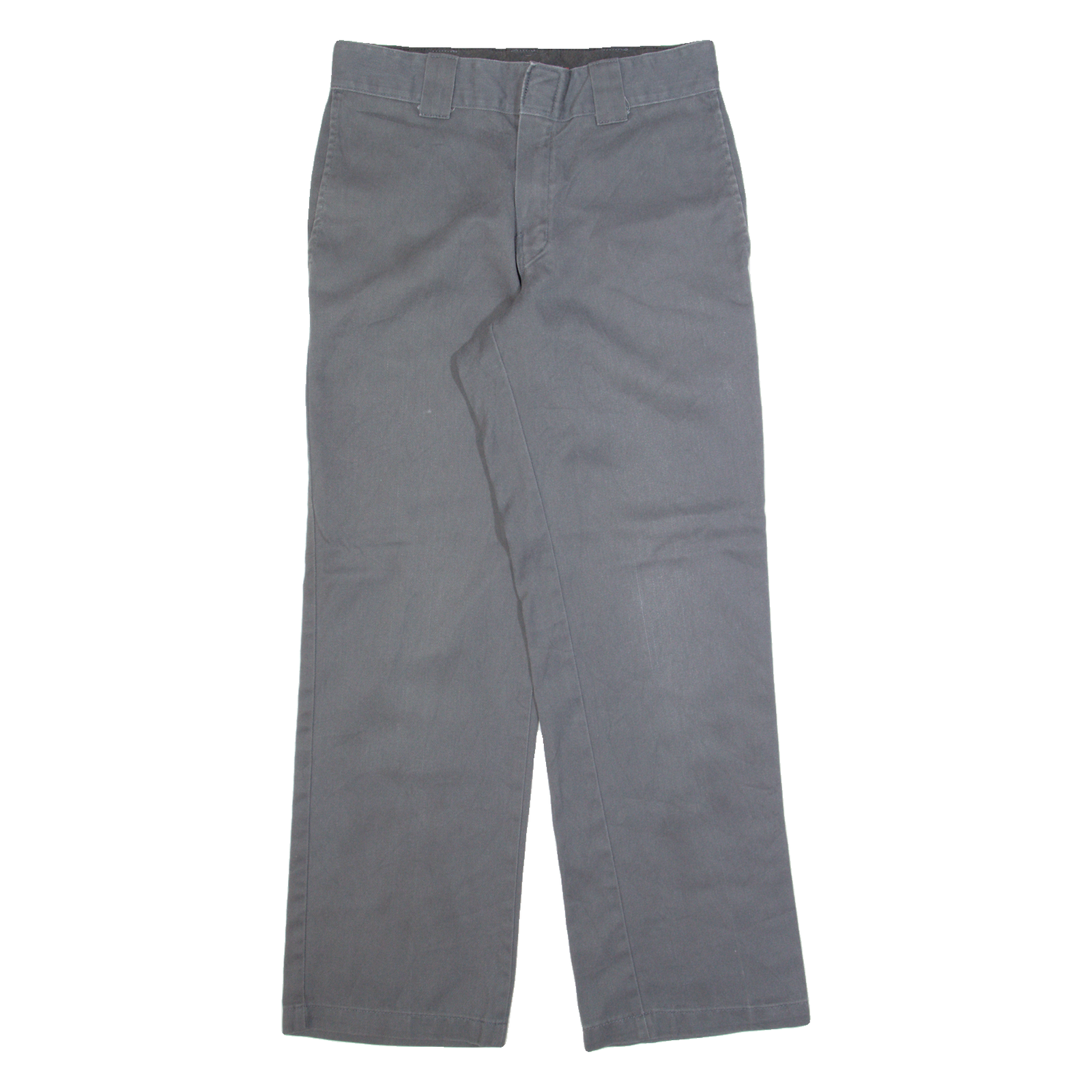 DICKIES Workwear Mens Trousers Grey Regular Straight W30 L29 Refurbished - N/A refurbished available on Cerqular