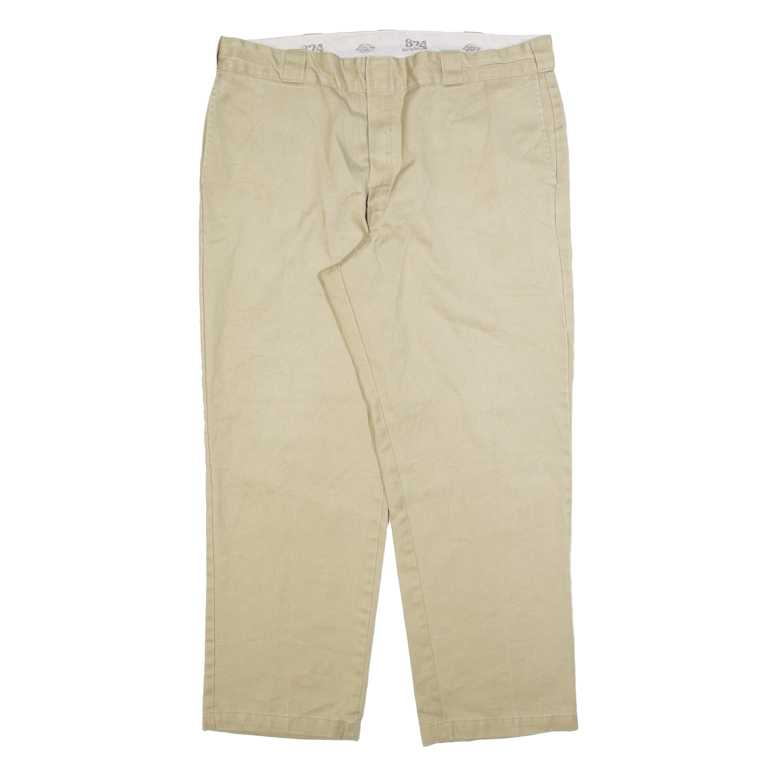 DICKIES 874 Workwear Mens Trousers Beige Regular Straight W40 L30 Refurbished - N/A refurbished available on Cerqular