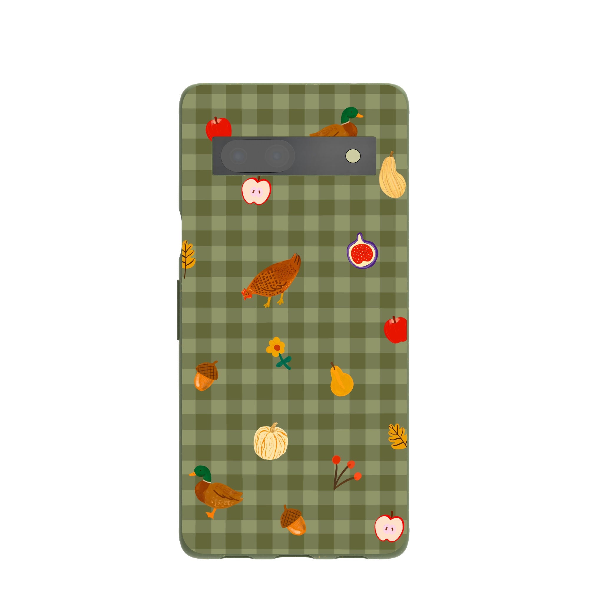 Forest Floor Harvest Folk Google Pixel 7a Case Refurbished - Pela Case refurbished available on Cerqular