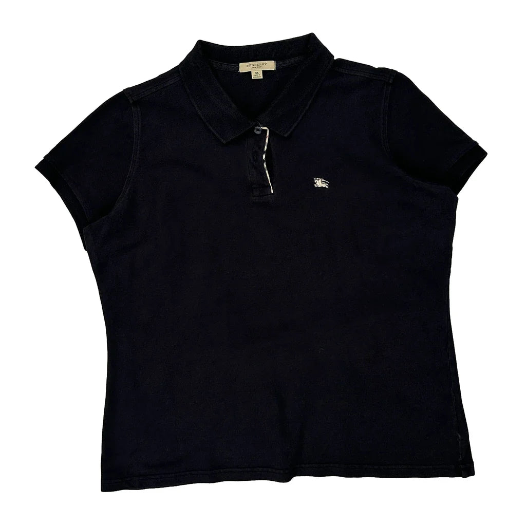 Buy Burberry London Polo Shirt - XL Black Cotton Refurbished - $87.09 Burberry London Polo Shirt - XL Black Cotton Refurbished - Thrifted (note: this is a term often used to describe second- refurbished available on Cerqular
