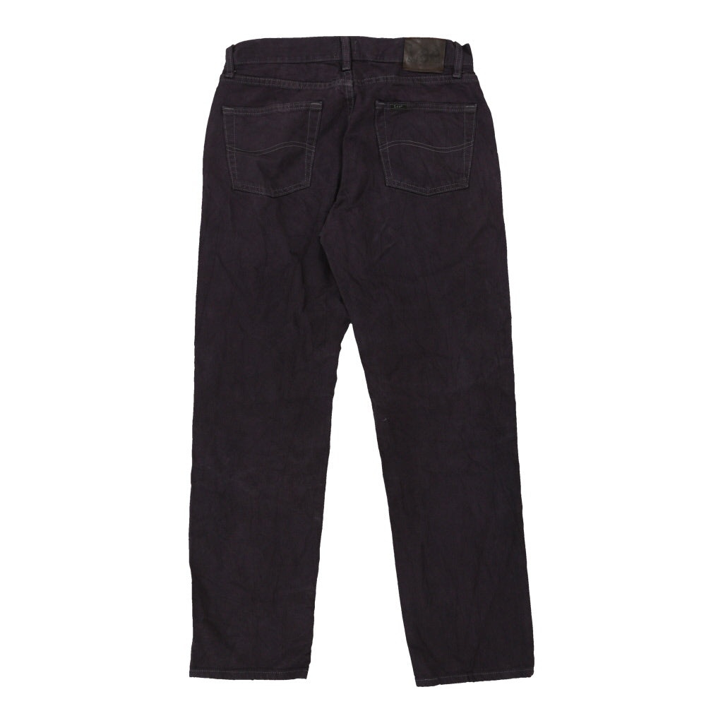 Lee Jeans - 32W UK 12 Purple Cotton | Size: UK 12 Refurbished - Thrifted (note: this is a term often used to describe second- refurbished available on Cerqular