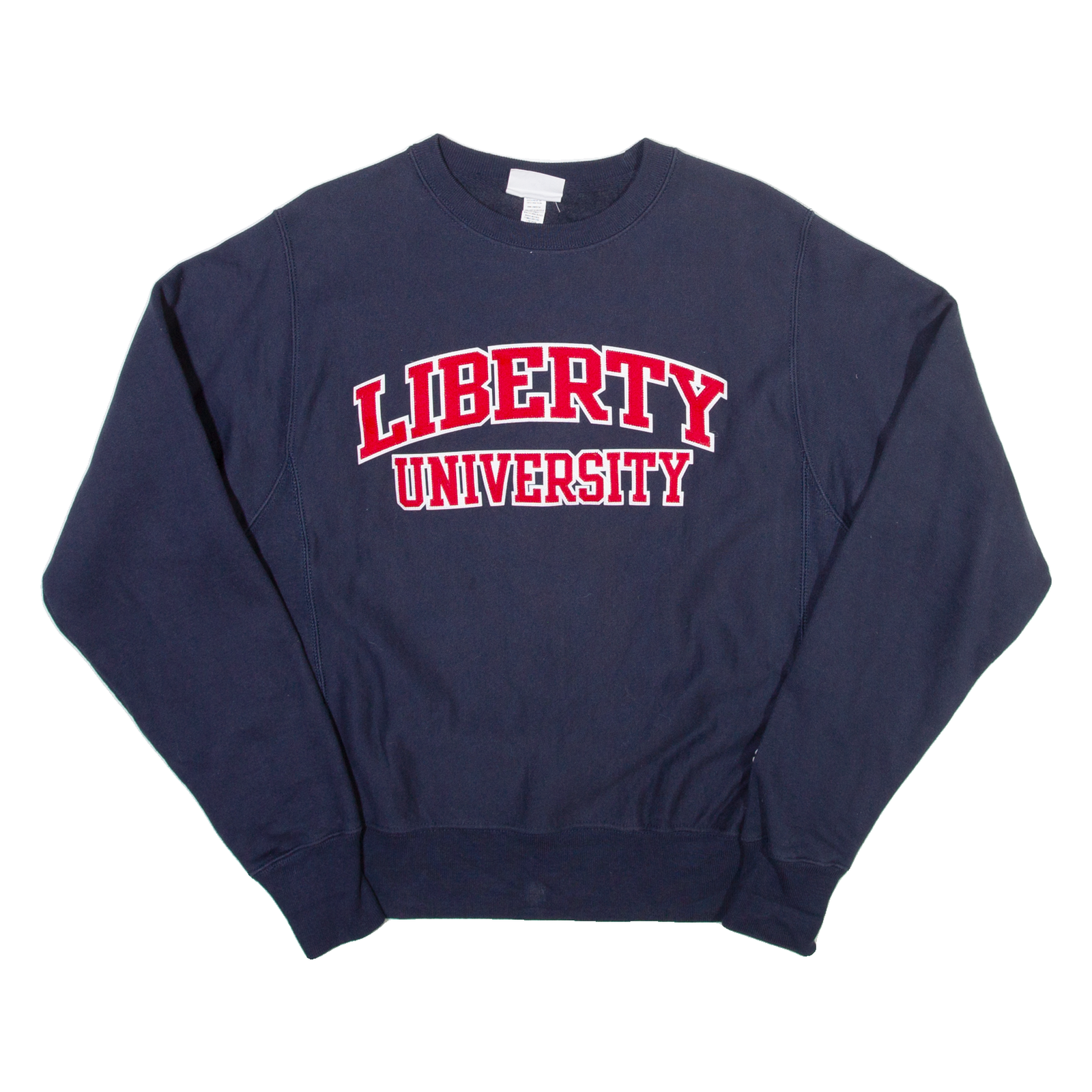 CHAMPION REVERSE WEAVE Liberty University Mens Sweatshirt Blue USA S Refurbished - N/A refurbished available on Cerqular