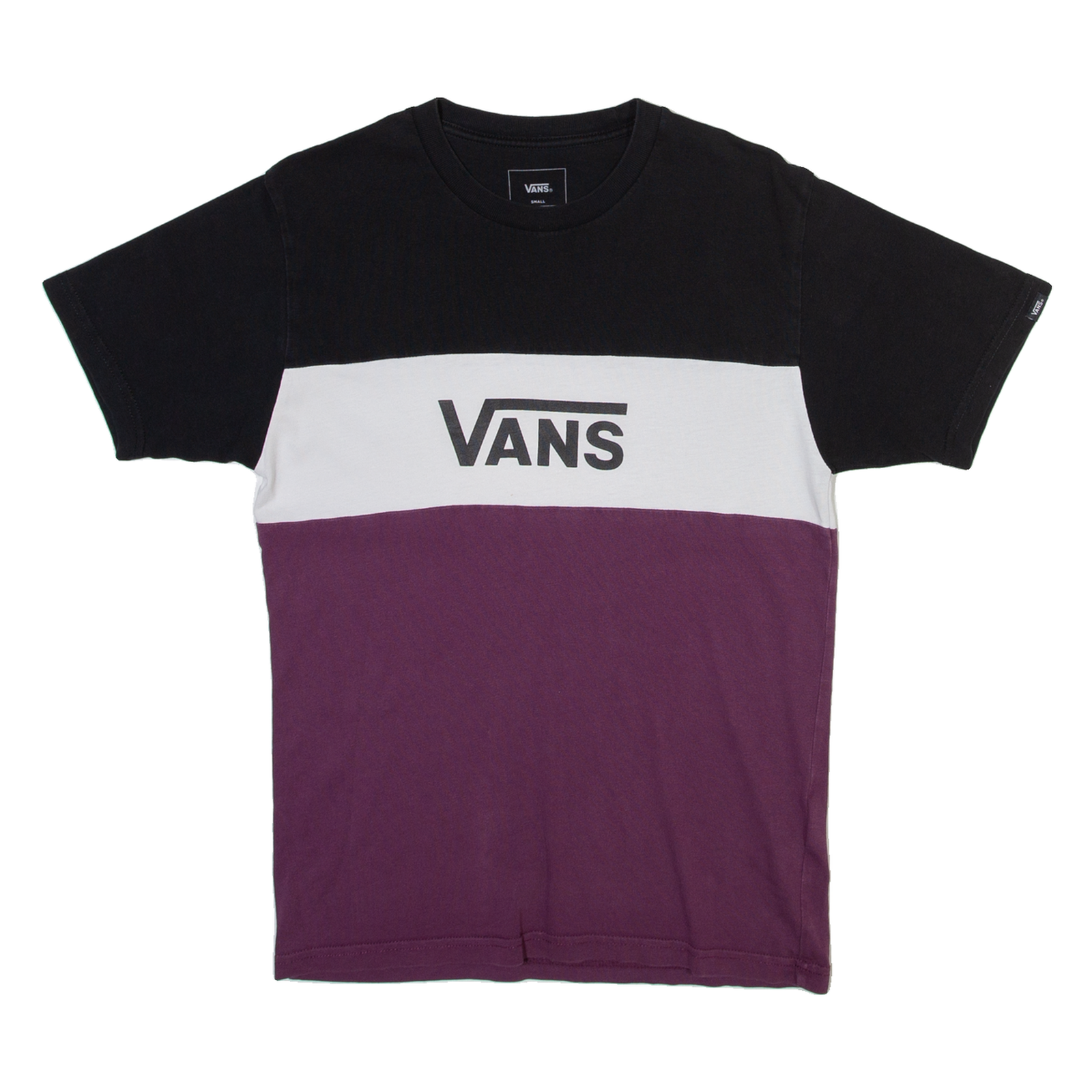 VANS Mens T-Shirt Purple S Refurbished - N/A refurbished available on Cerqular