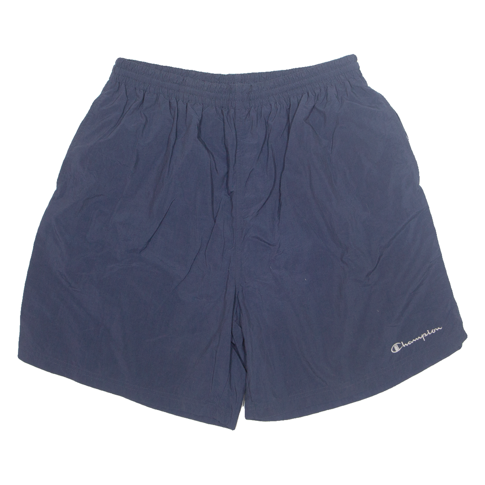 CHAMPION Mesh Lined Mens Swimming Shorts Blue Relaxed XL W30 Refurbished - N/A refurbished available on Cerqular