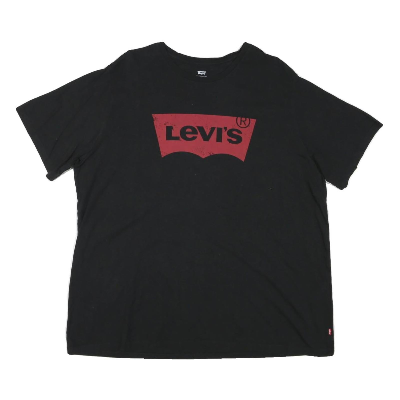 Buy LEVI'S Mens Black & Red Graphic T-Shirt 2XL Short Sleeve Crew Neck Cotton Blend Refurbished - $22.09 LEVI'S Mens Black & Red Graphic T-Shirt 2XL Short Sleeve Crew Neck Cotton Blend Refurbished - N/A refurbished available on Cerqular