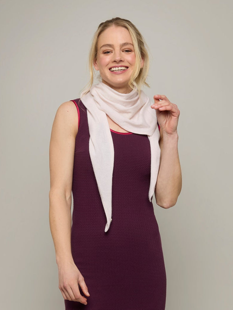Buy LOCH | Cashmere Triangle Scarf | Color: Lunar Refurbished - $235.51 LOCH | Cashmere Triangle Scarf | Color: Lunar Refurbished - N/A refurbished available on Cerqular