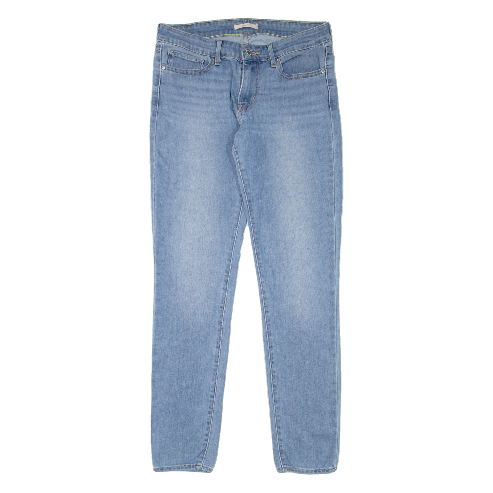 LEVI'S 711 Womens Jeans Blue Slim Skinny Stone Wash W28 L30 Refurbished - N/A refurbished available on Cerqular