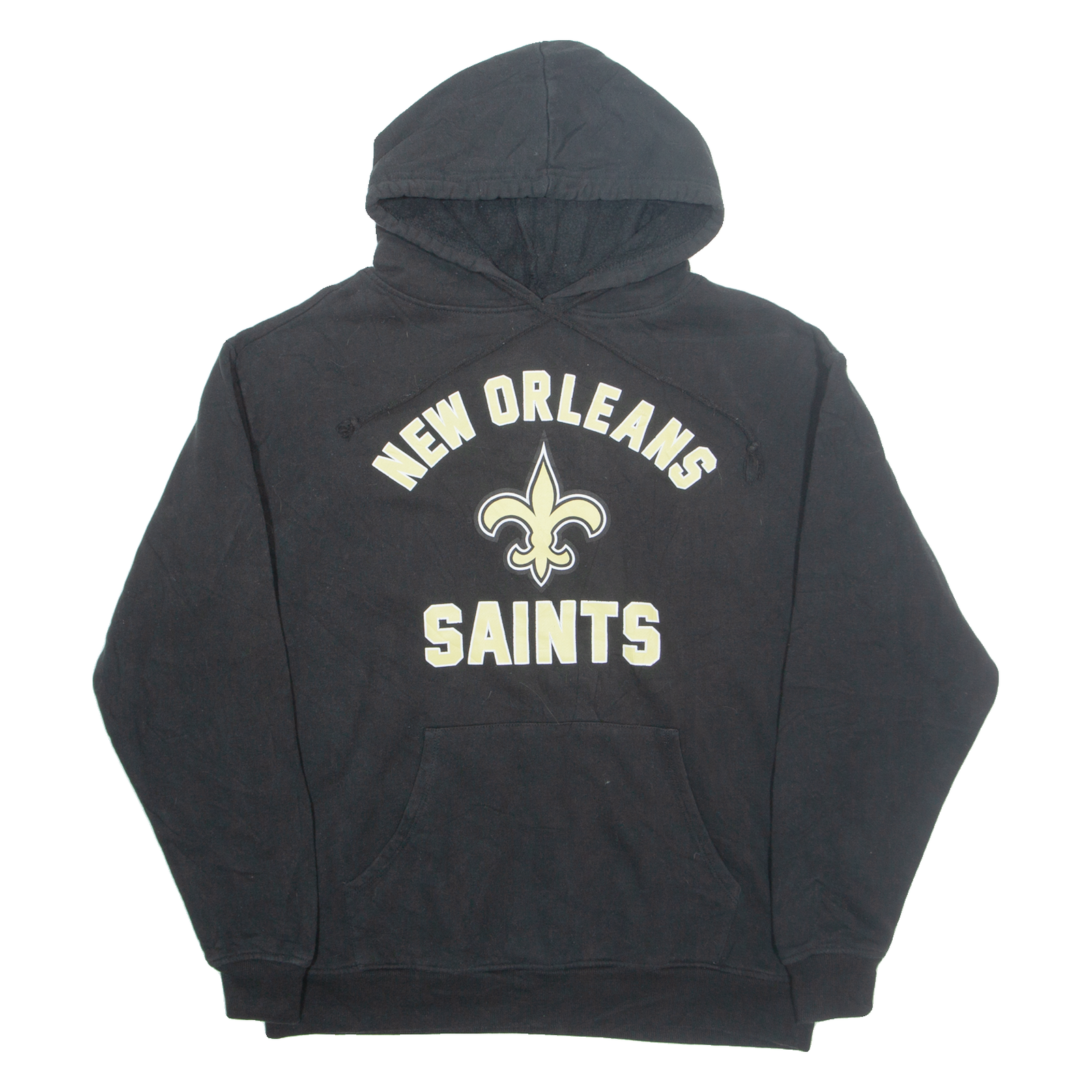 NFL New Orleans Saints Mens Black Hoodie USA M Refurbished - N/A refurbished available on Cerqular