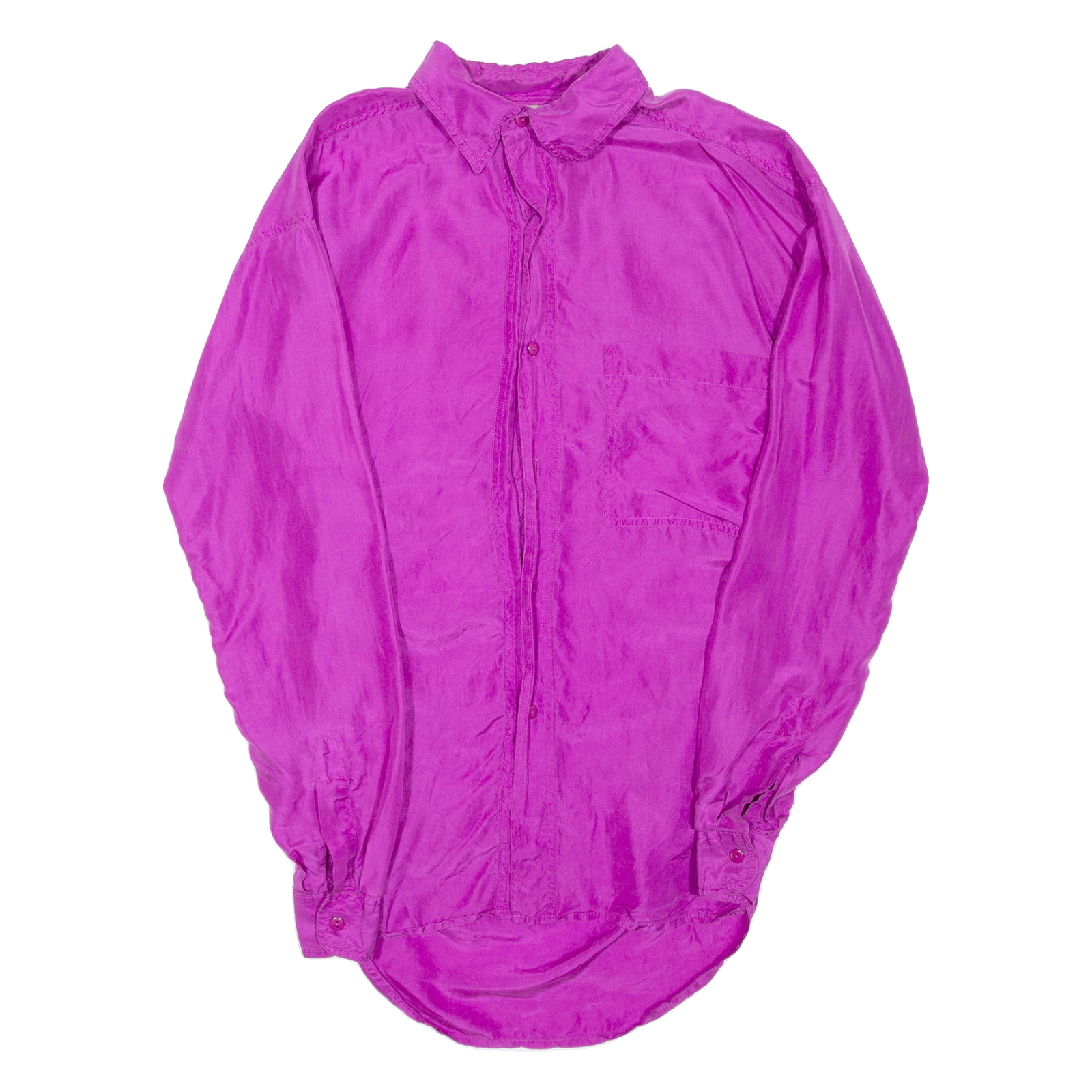 Womens Shirt Purple Collared Long Sleeve S Refurbished - N/A refurbished available on Cerqular