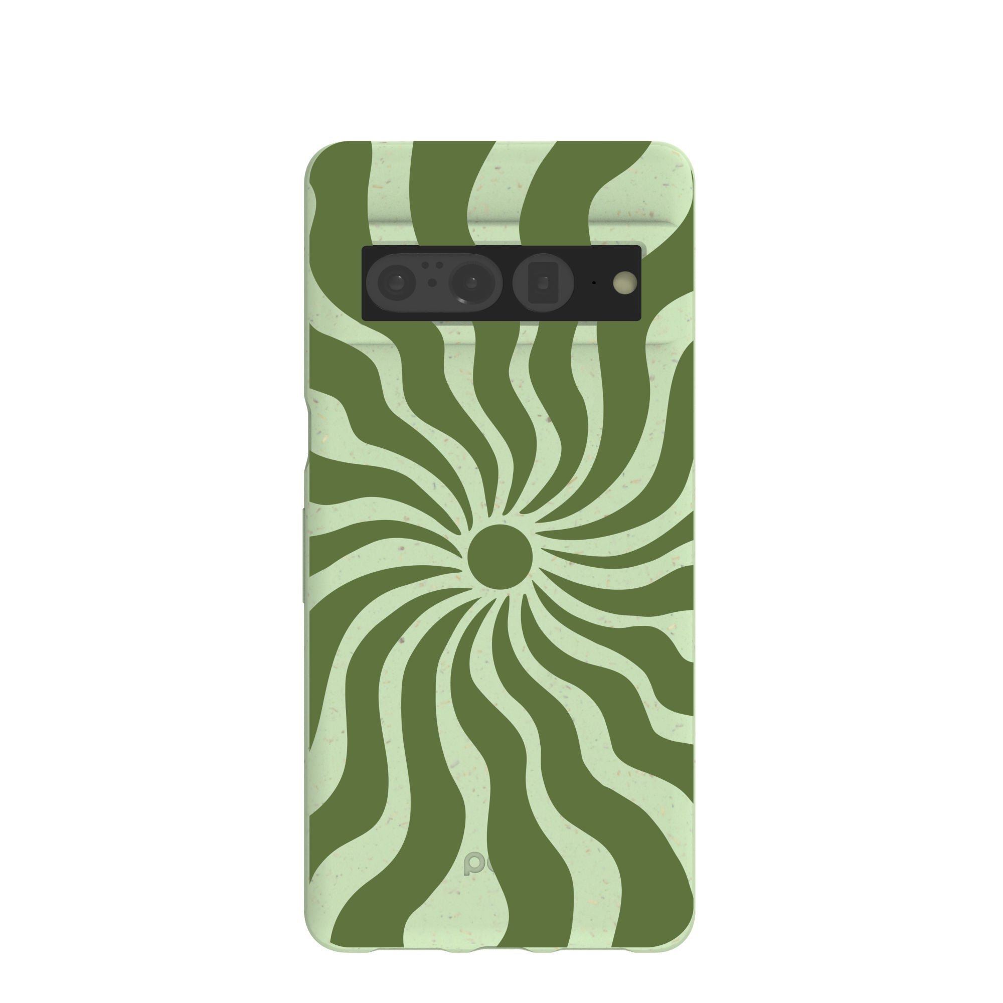 Sage Green Watermelon Time Warp Google Pixel 7 Pro Case Refurbished - Pela Case refurbished available on Cerqular