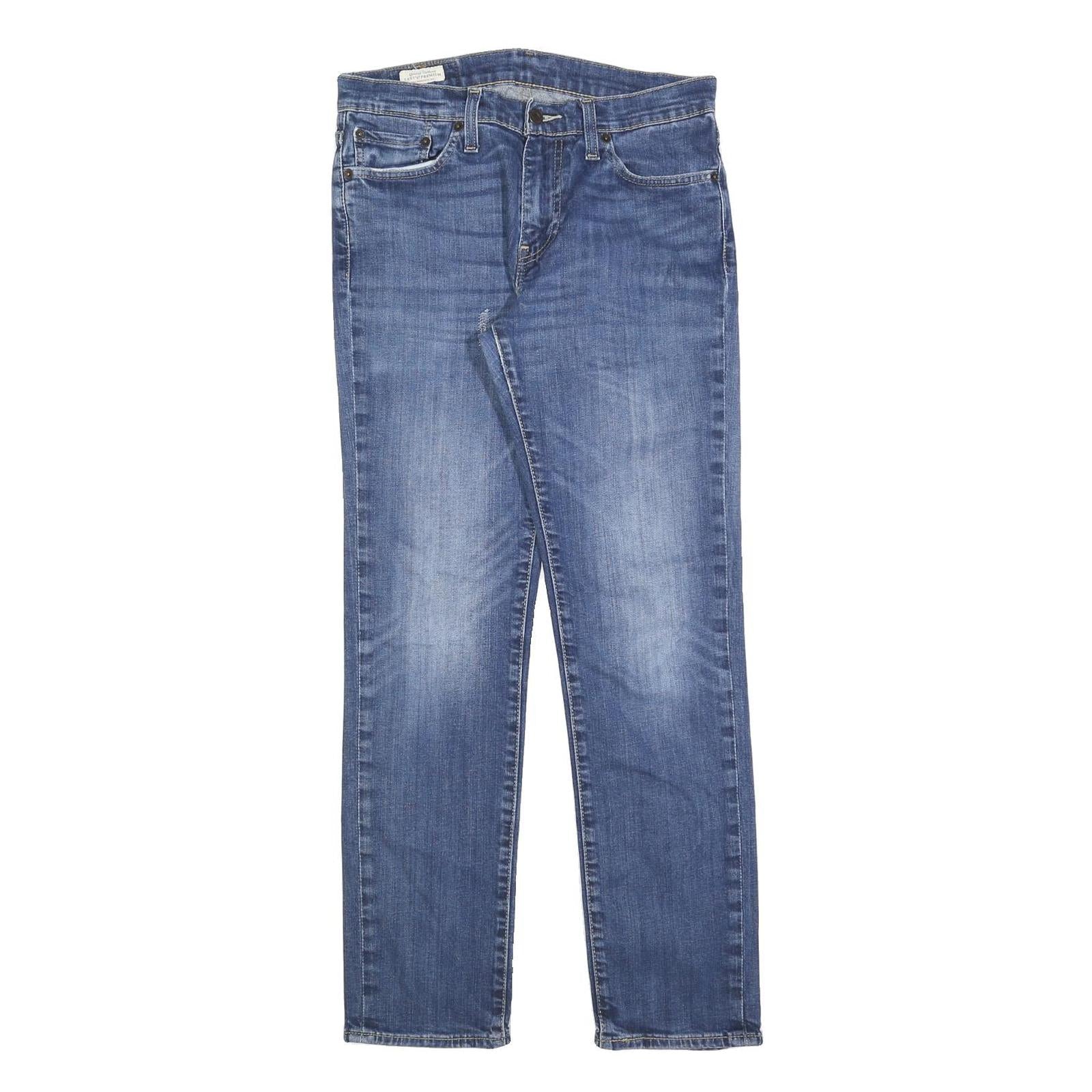 LEVI'S 511 BIG E Mens Jeans Blue Slim Skinny Denim Medium W30 L32 Classic Fit Refurbished - N/A refurbished available on Cerqular
