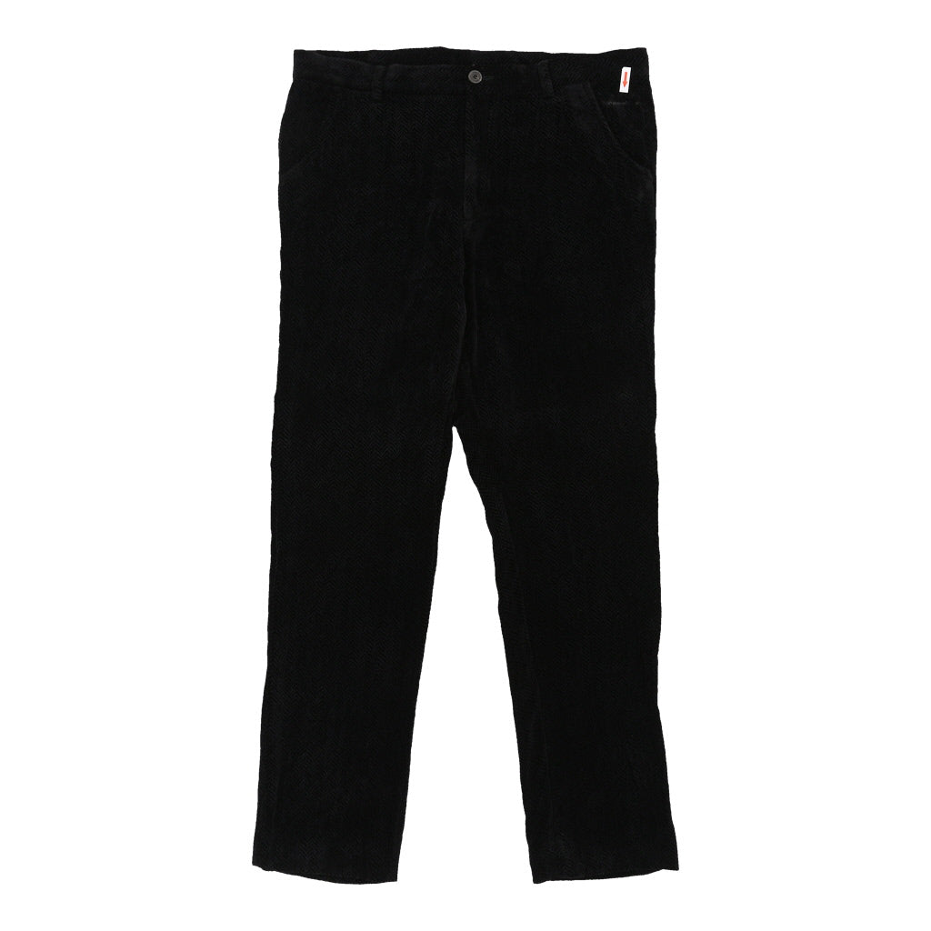 Giorgio Armani Trousers - 34W UK 14 Navy Viscose Blend | Size: UK 14 Refurbished - N/A (Preloved Designer is not a specific brand, it refurbished available on Cerqular