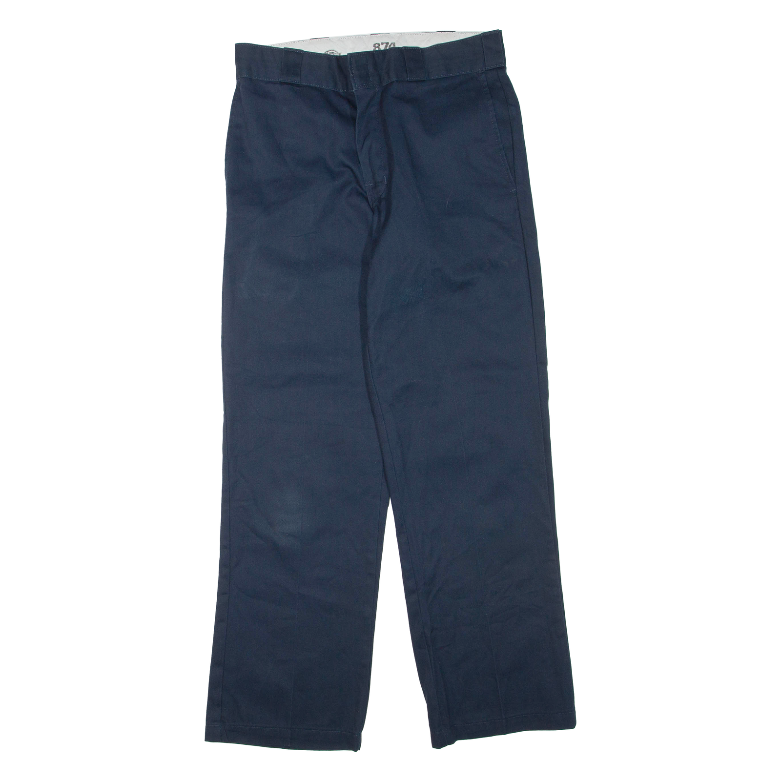 DICKIES Mens Trousers Blue Regular Straight W30 L30 Refurbished - N/A refurbished available on Cerqular