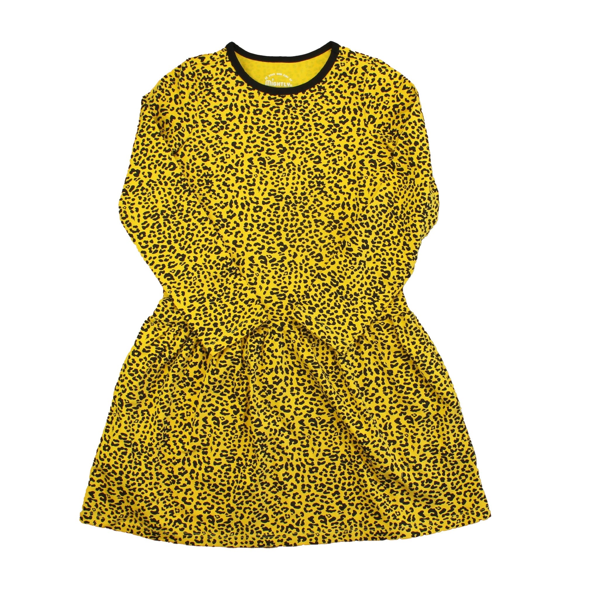 Pre-owned Dress size: 6-7 Years | Color: Yellow | Black | Clothing Size: 12 Refurbished - N/A (Note: There is no well-known brand named "M refurbished available on Cerqular
