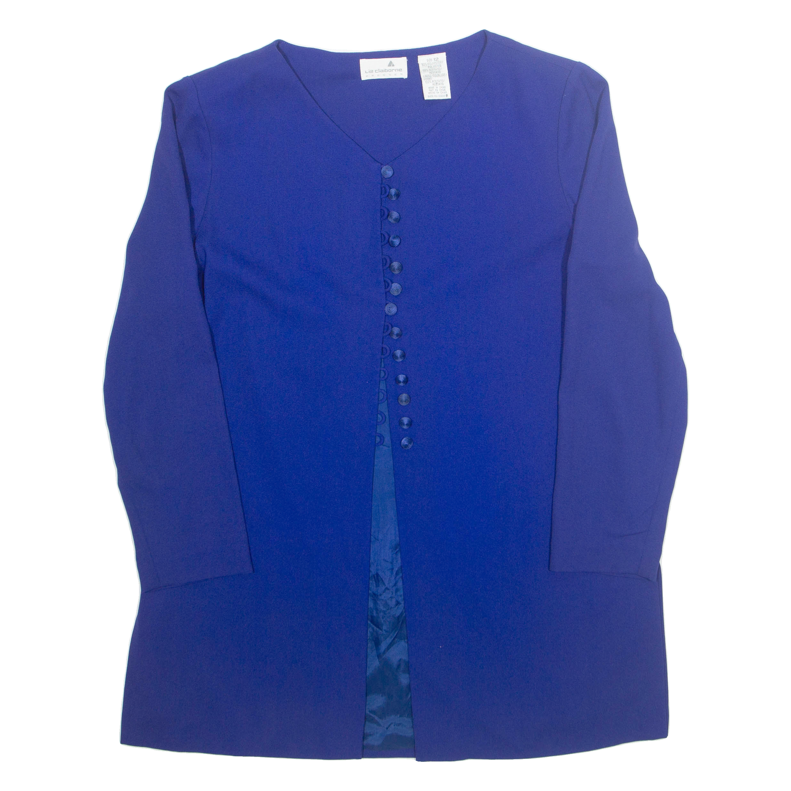 Buy LIZ CLAIBORNE Womens Blouse Purple V-Neck Long Sleeve L Refurbished - $16.89 LIZ CLAIBORNE Womens Blouse Purple V-Neck Long Sleeve L Refurbished - N/A refurbished available on Cerqular