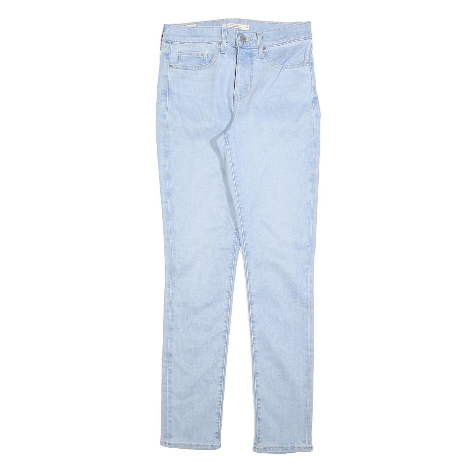 LEVI'S 311 Womens Jeans Slim Skinny Denim Light W27 L30 Cotton Blend Zip Refurbished - N/A refurbished available on Cerqular