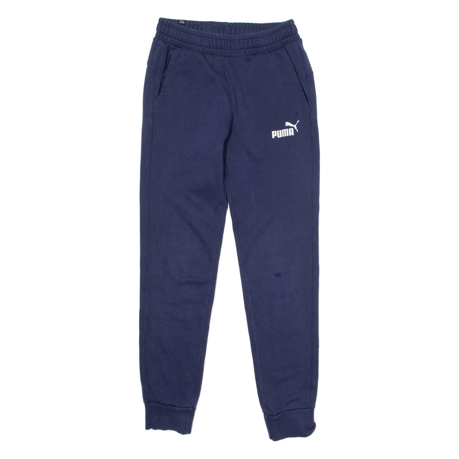 PUMA Mens Joggers Blue Tapered S W28 L29 Refurbished - N/A refurbished available on Cerqular