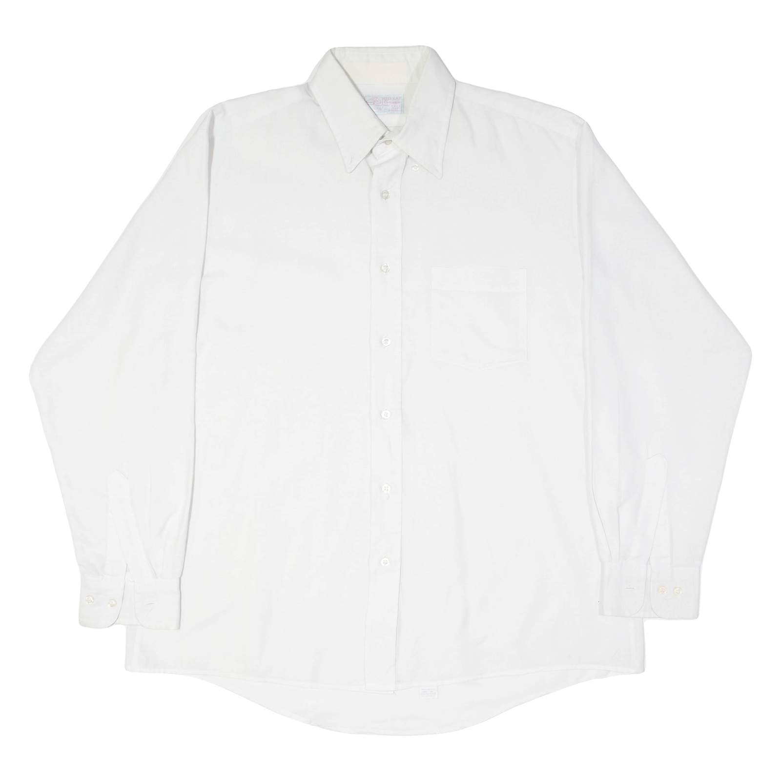 RED KAP Mens Plain Shirt White Long Sleeve 2XL Refurbished - N/A refurbished available on Cerqular