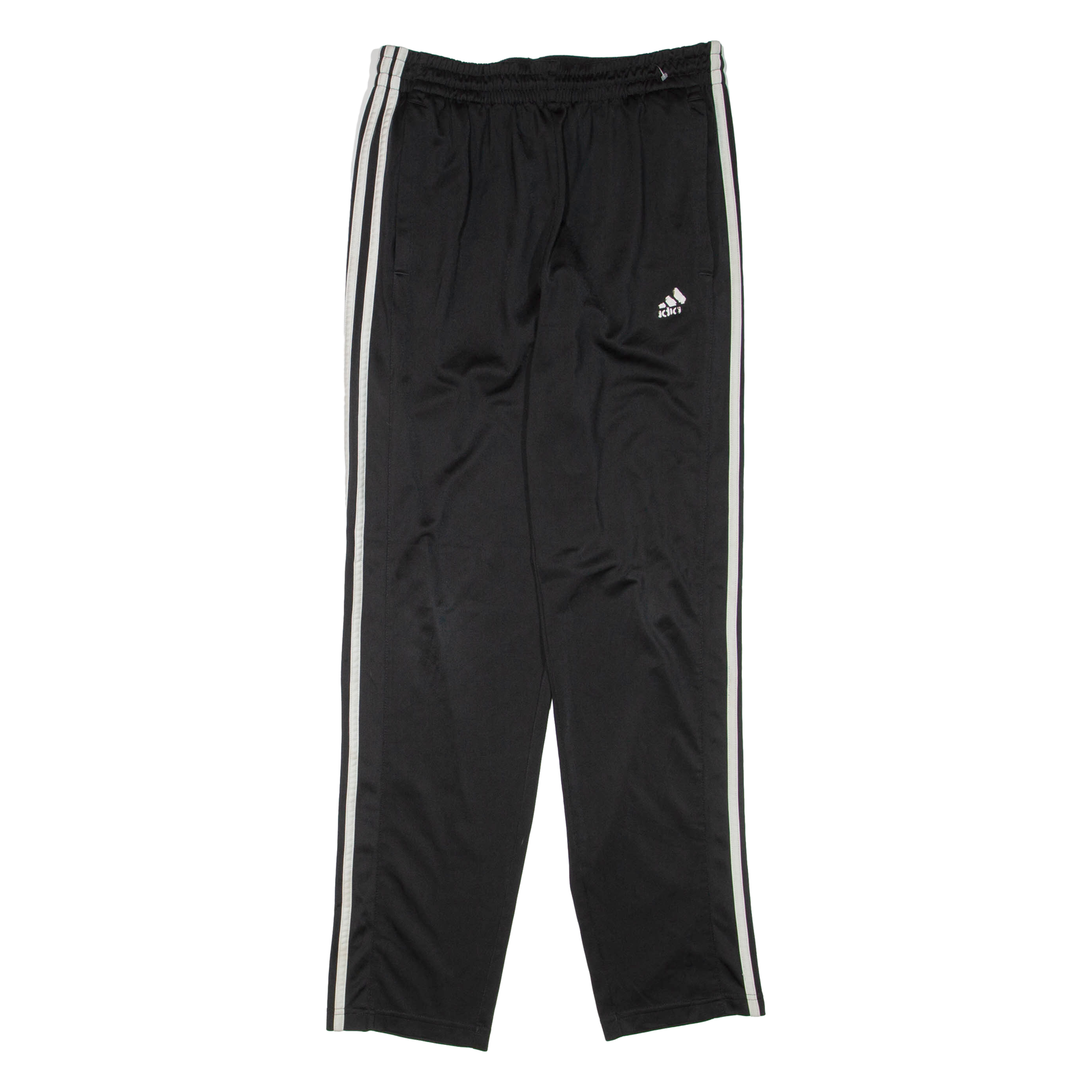 ADIDAS Mens Track Pants Black Tapered S W28 L31 Refurbished - N/A refurbished available on Cerqular