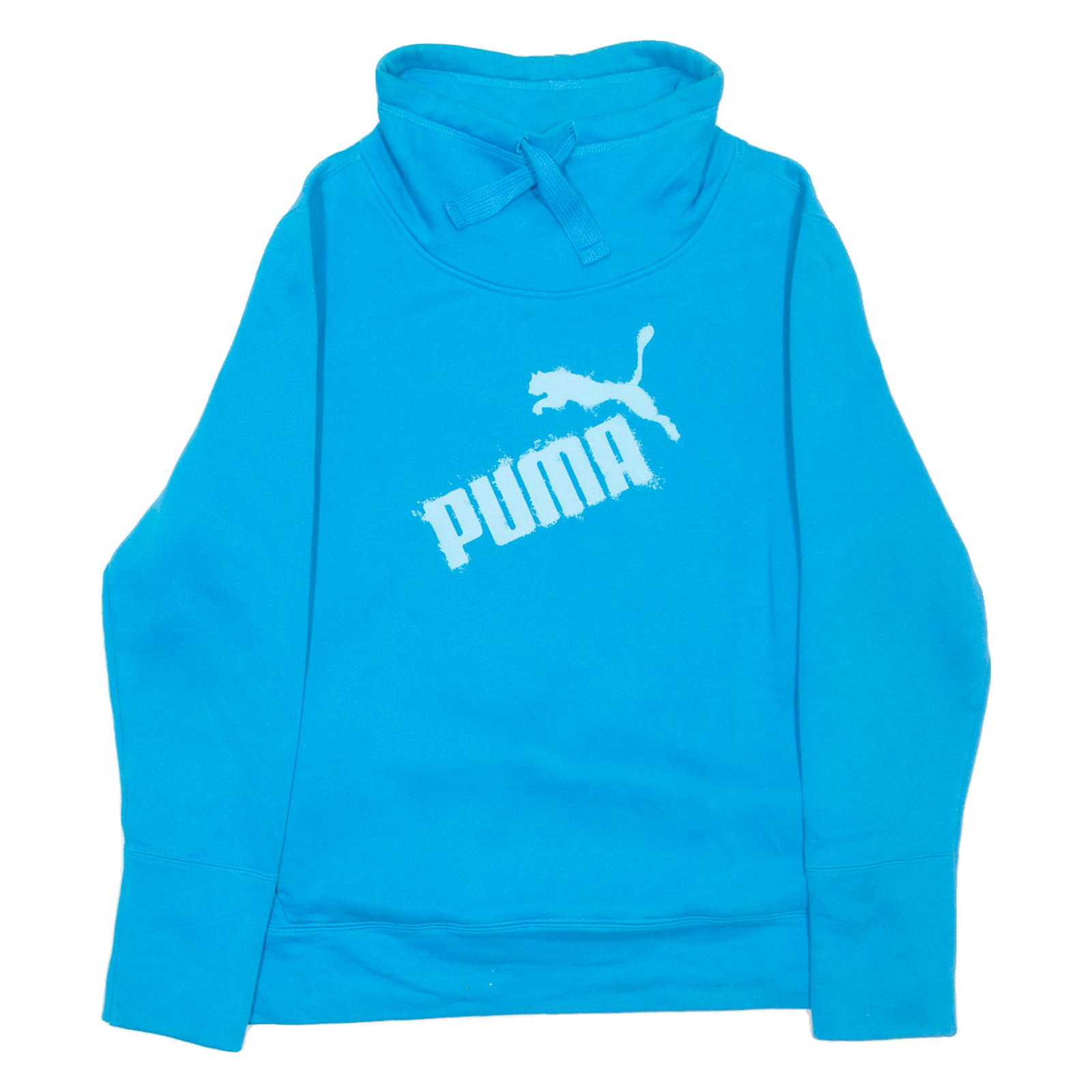 PUMA Mens Sweatshirt Blue High Neck XL Refurbished - N/A refurbished available on Cerqular