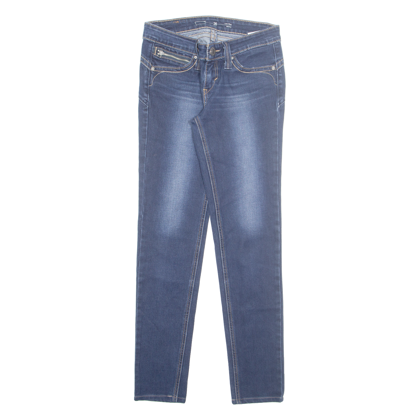 Buy LEVI'S Womens Jeans Blue Regular Skinny W26 L25 Refurbished - $36.39 LEVI'S Womens Jeans Blue Regular Skinny W26 L25 Refurbished - N/A refurbished available on Cerqular