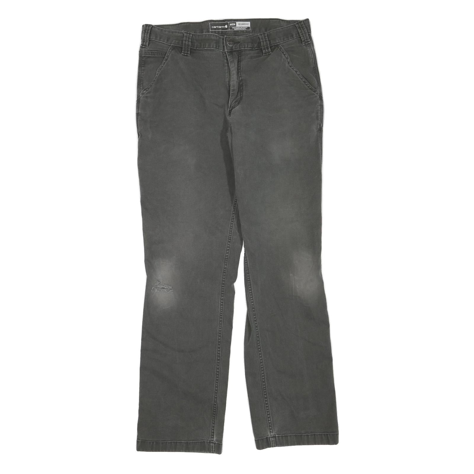 Buy CARHARTT Mens Jeans Grey Regular Straight Denim Medium W34 L31 Workwear Refurbished - $57.19 CARHARTT Mens Jeans Grey Regular Straight Denim Medium W34 L31 Workwear Refurbished - N/A refurbished available on Cerqular