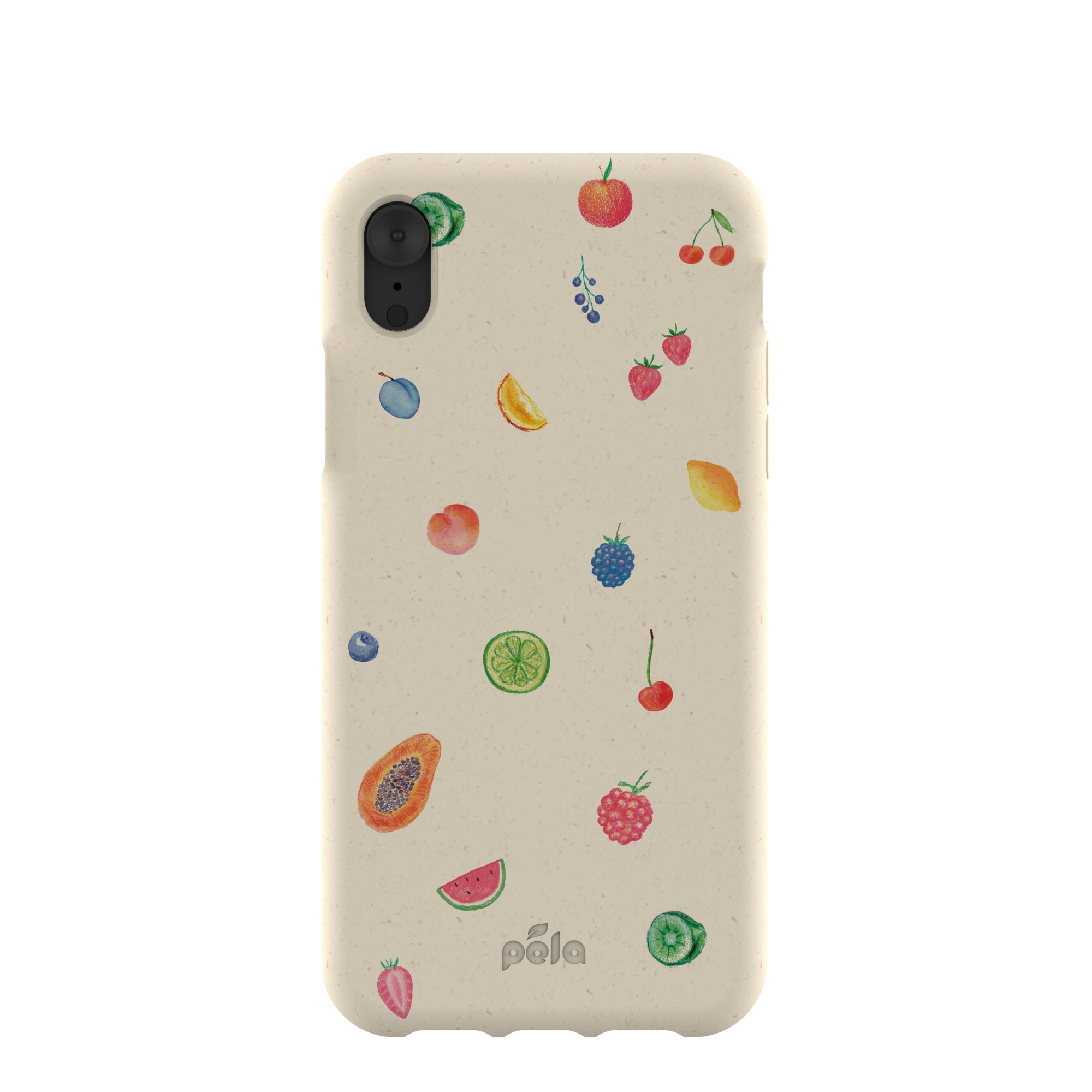London Fog Lil Fruity iPhone XR Case Refurbished - Pela Case refurbished available on Cerqular