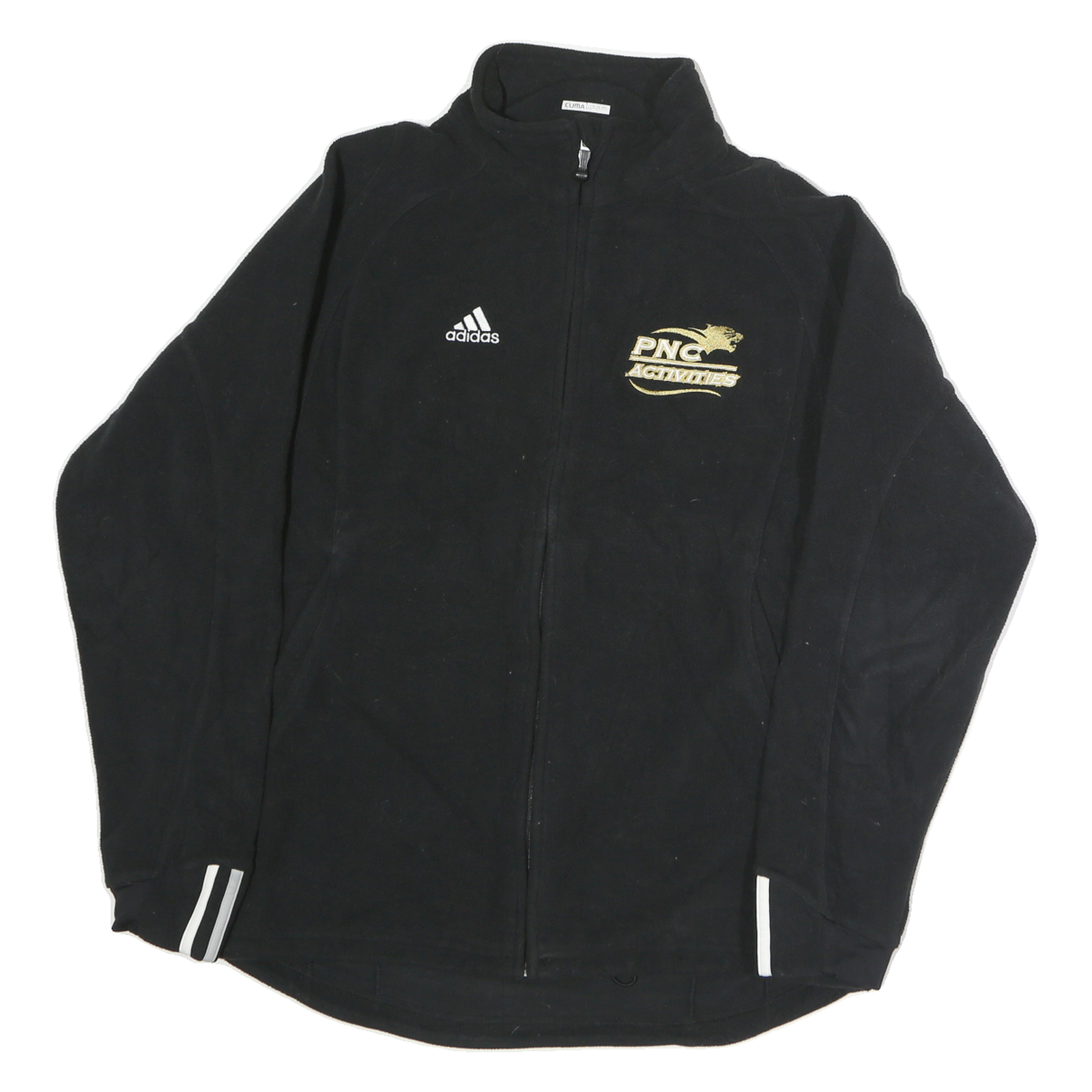 ADIDAS Mens Black PNC Activities Zip Jacket S Polyester Sports Logo Refurbished - N/A refurbished available on Cerqular