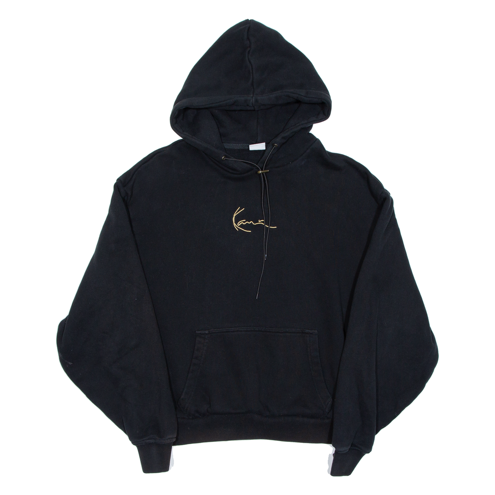 KARL KANI Womens Black Hoodie S Refurbished - N/A refurbished available on Cerqular
