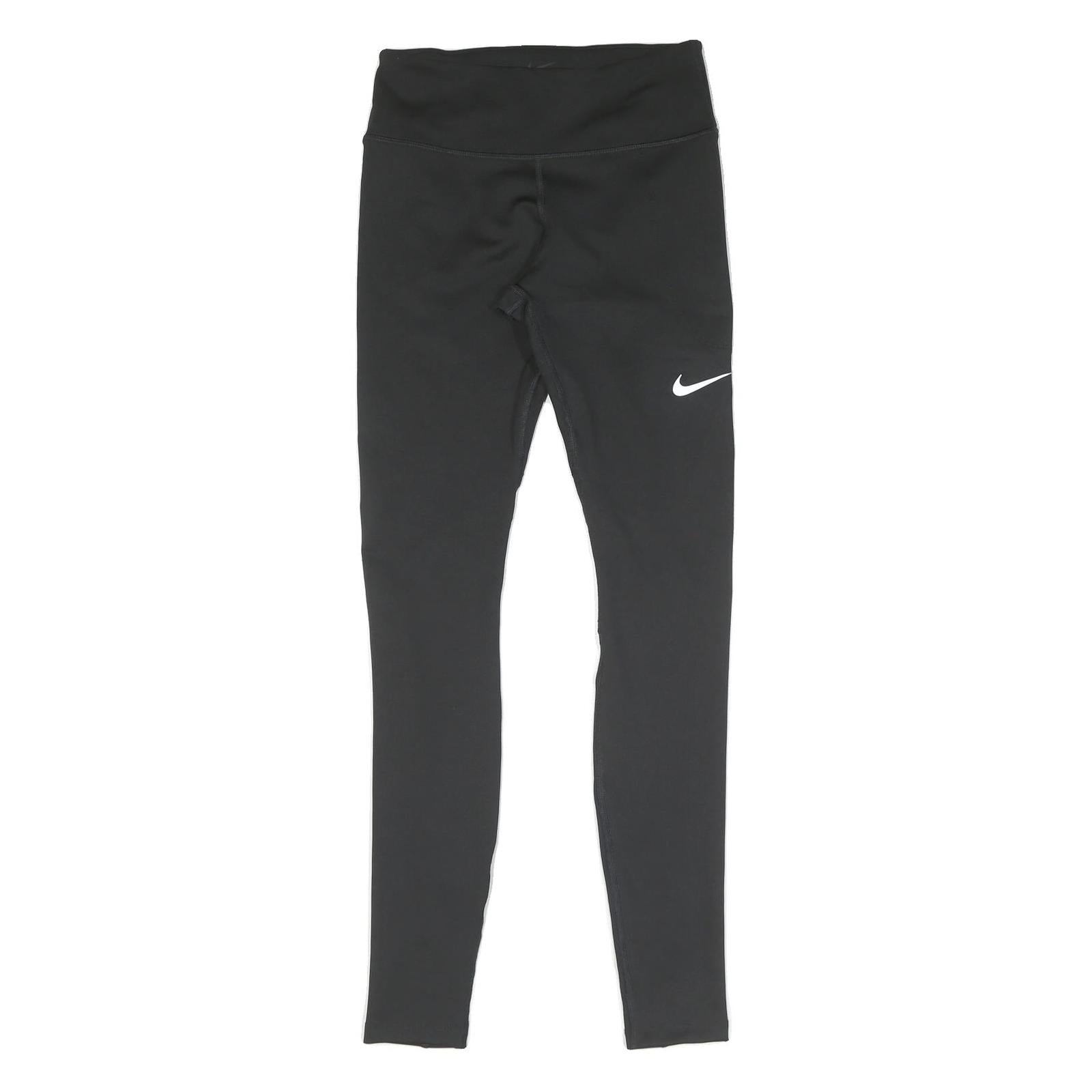 NIKE Womens Joggers Black XS W22 L27 Slim Tapered Sweatpants Activewear Leggings Refurbished - N/A refurbished available on Cerqular